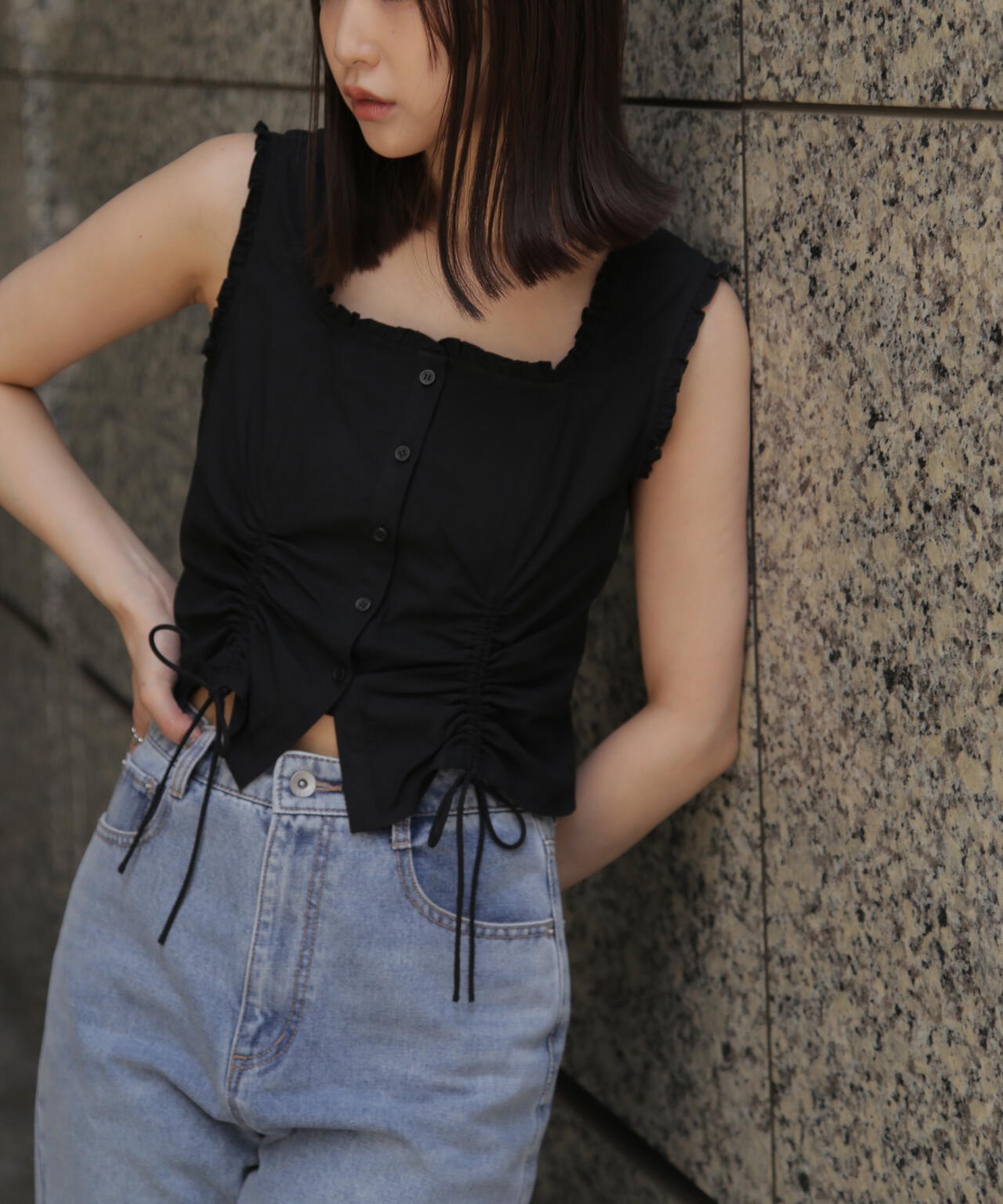 164cm 着用サイズ:FR