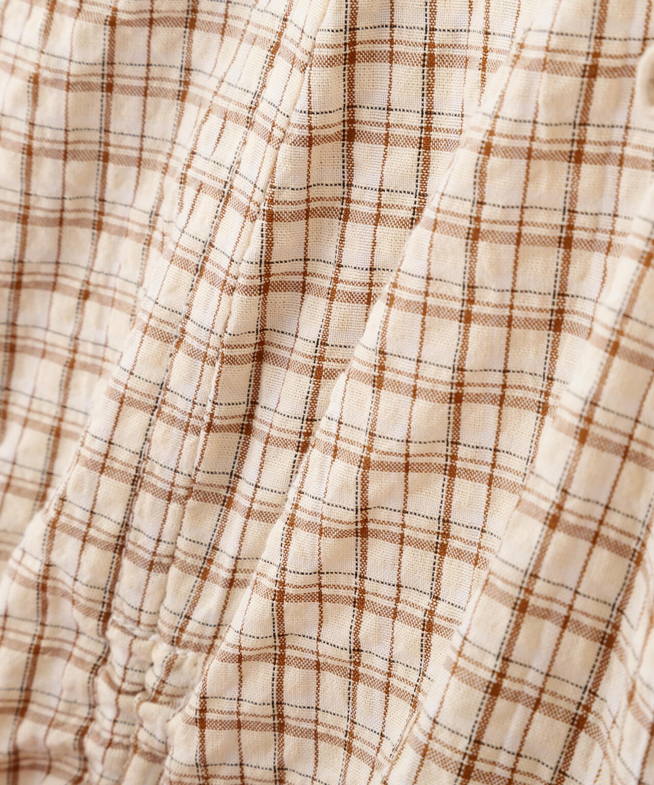 ドロストノースリーブブラウス