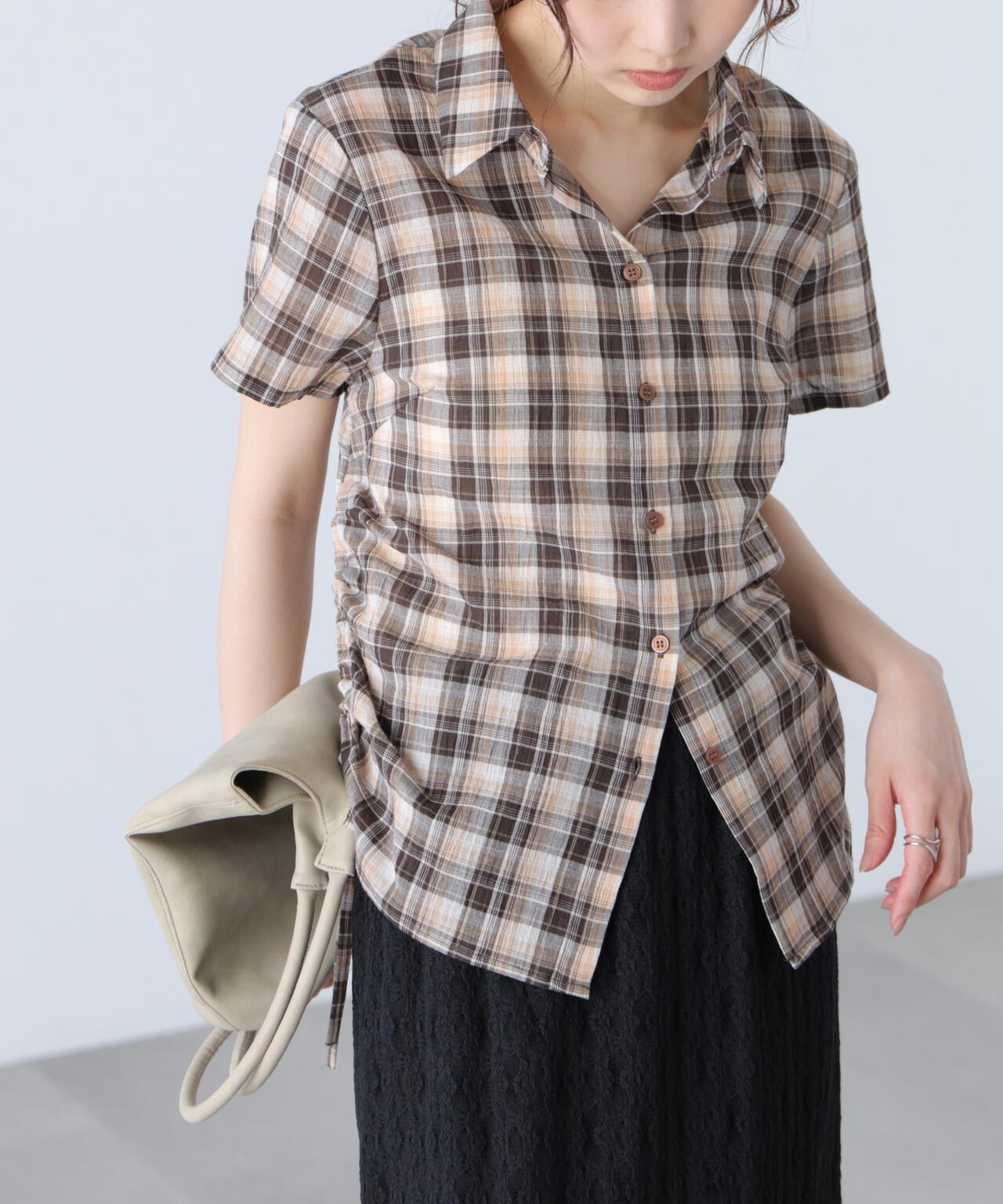 162cm 着用サイズ:FR