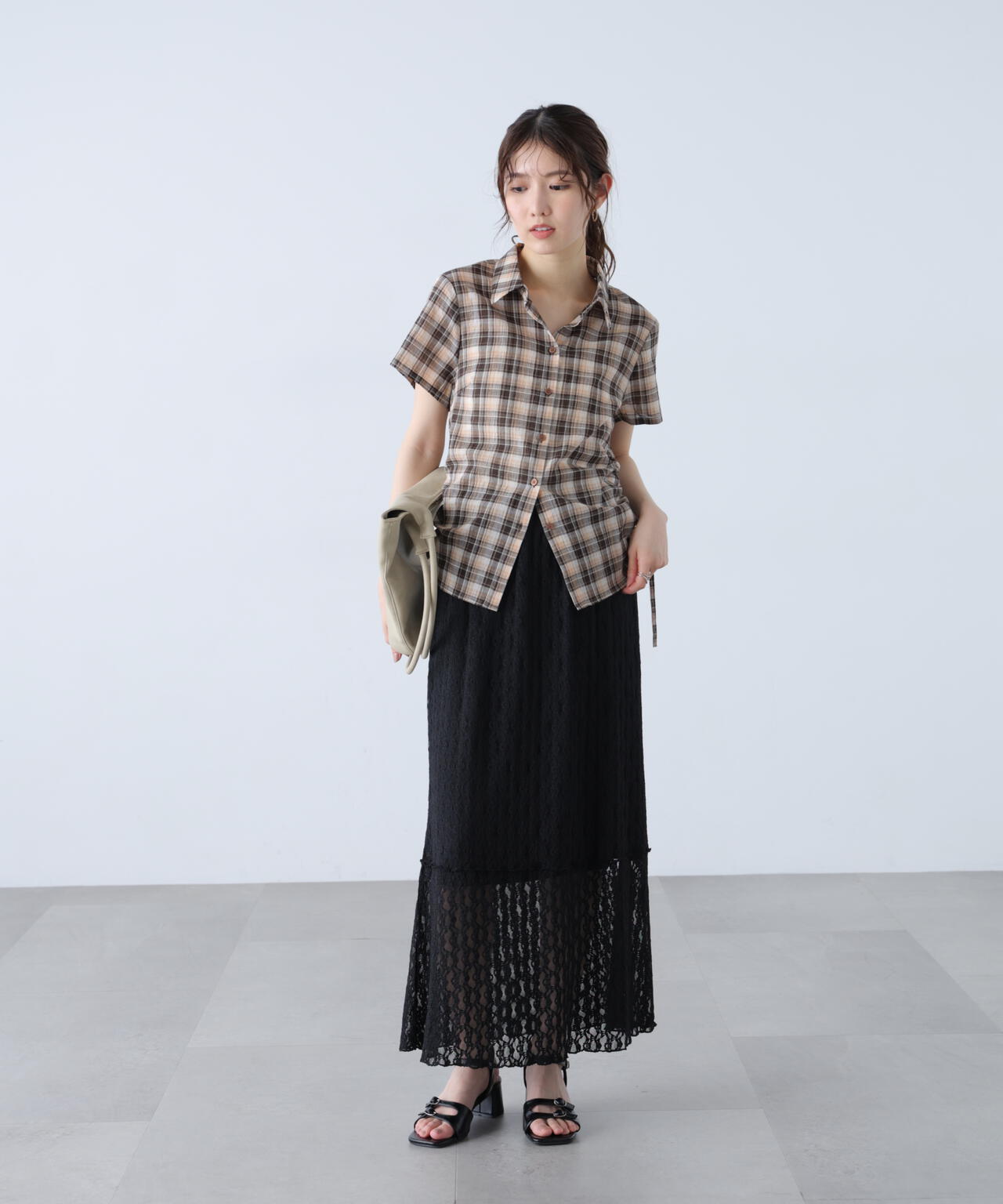162cm 着用サイズ:FR