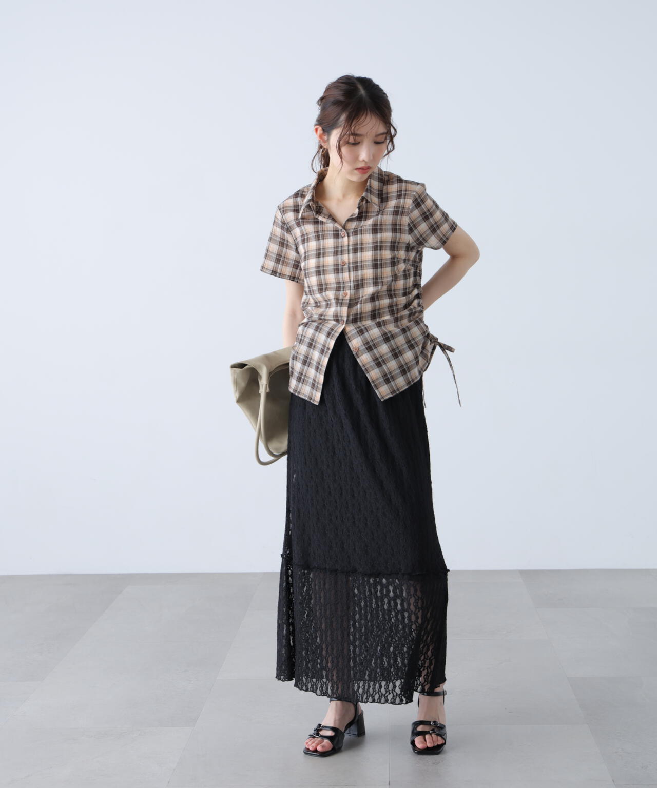 162cm 着用サイズ:FR