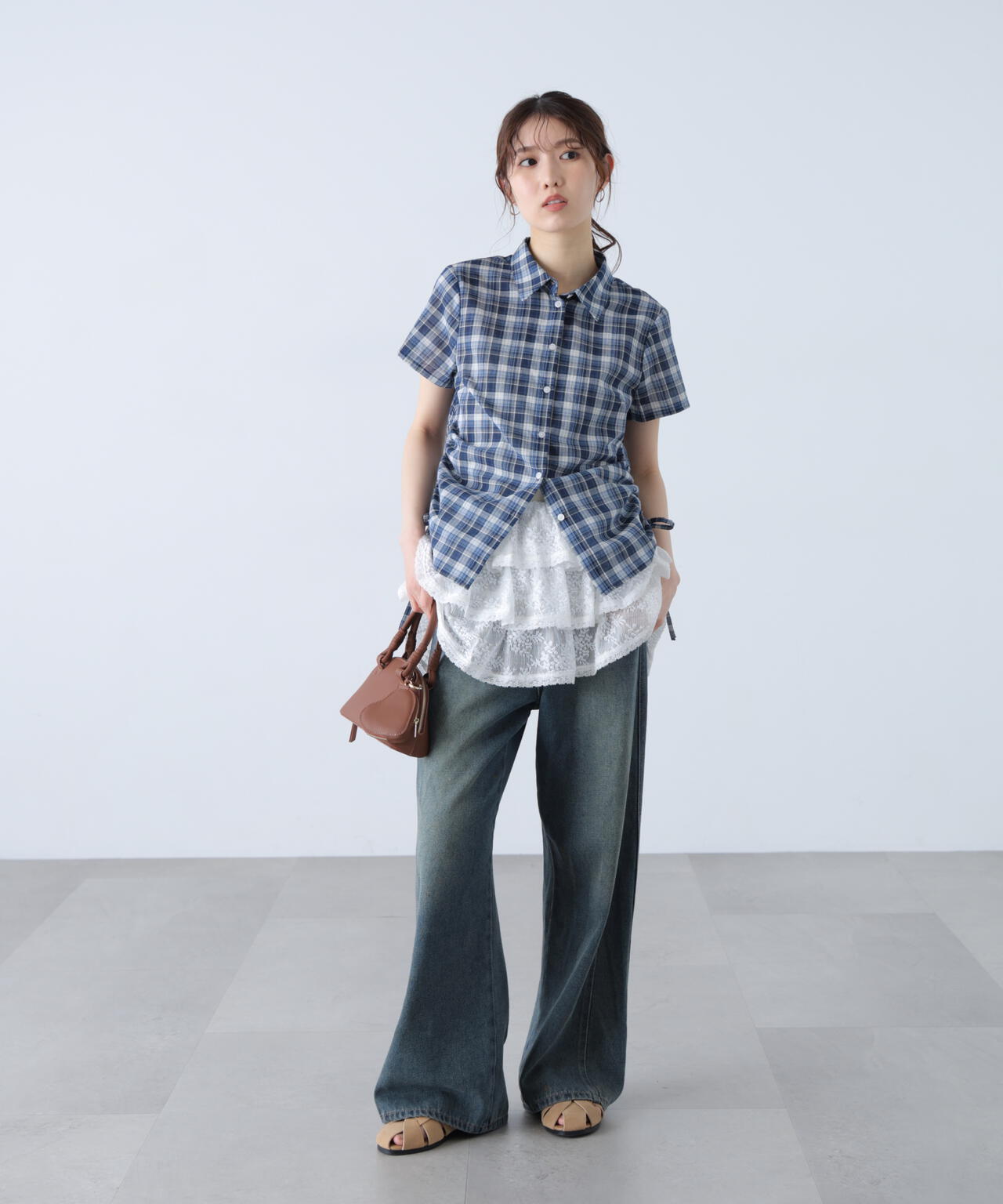 162cm 着用サイズ:FR