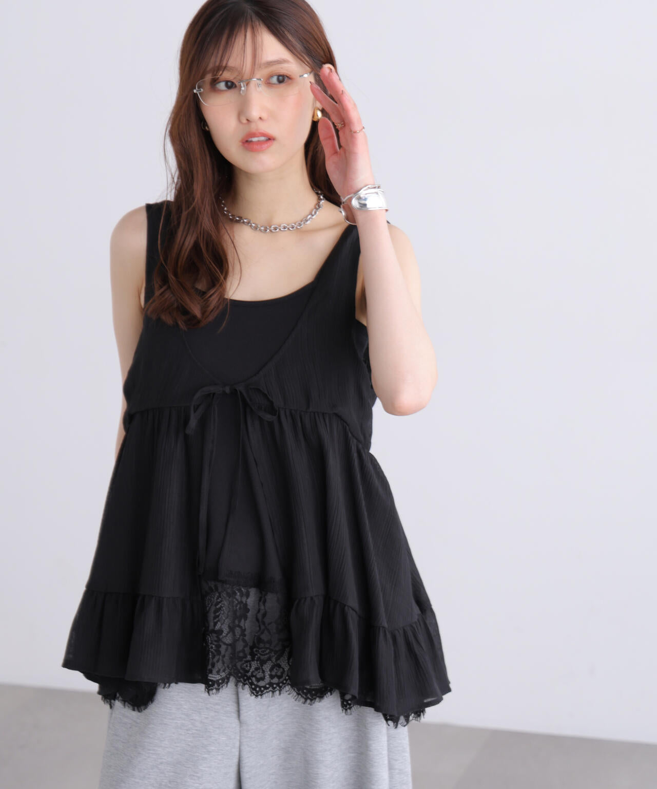 162cm 着用サイズ:FR