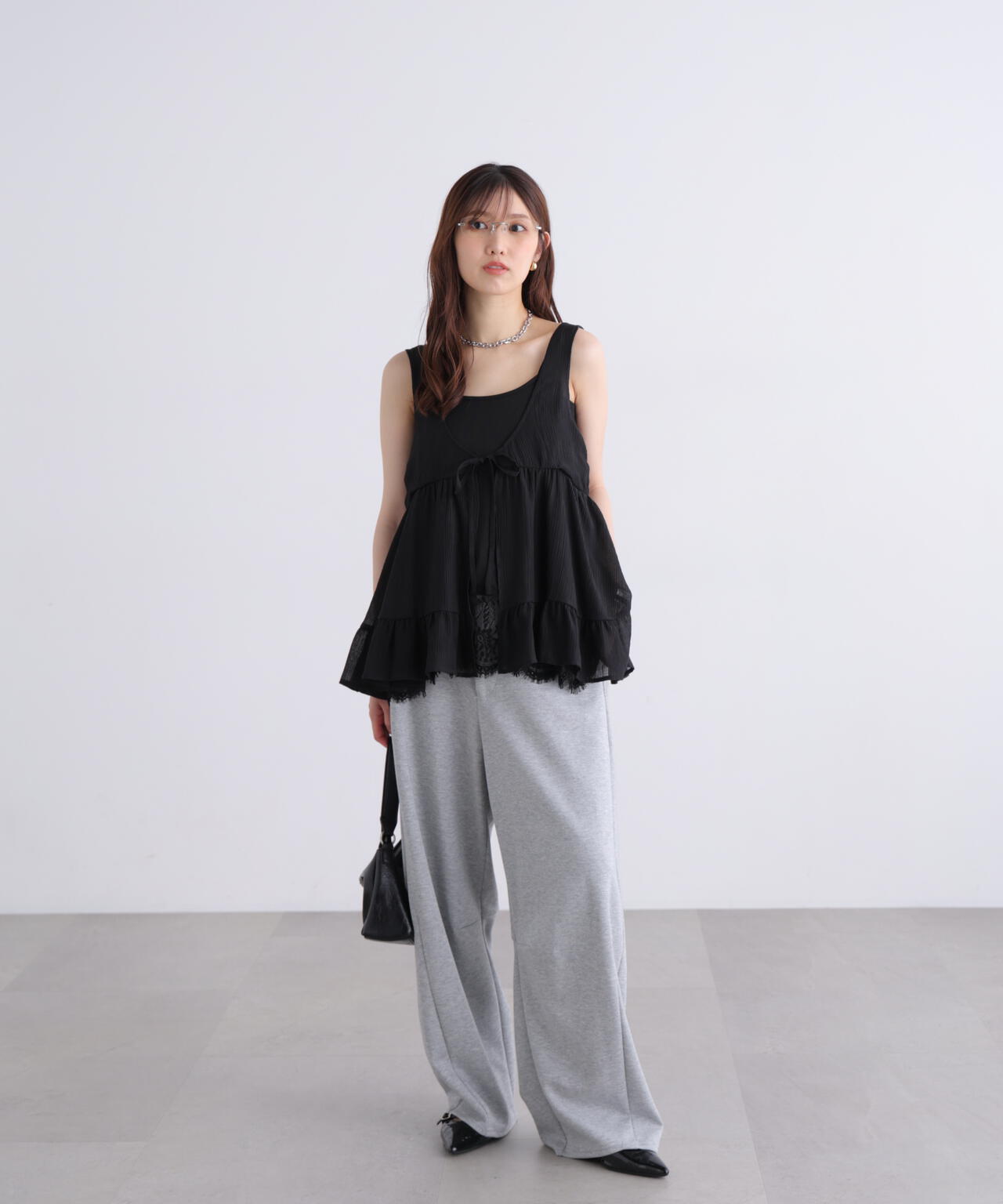 162cm 着用サイズ:FR