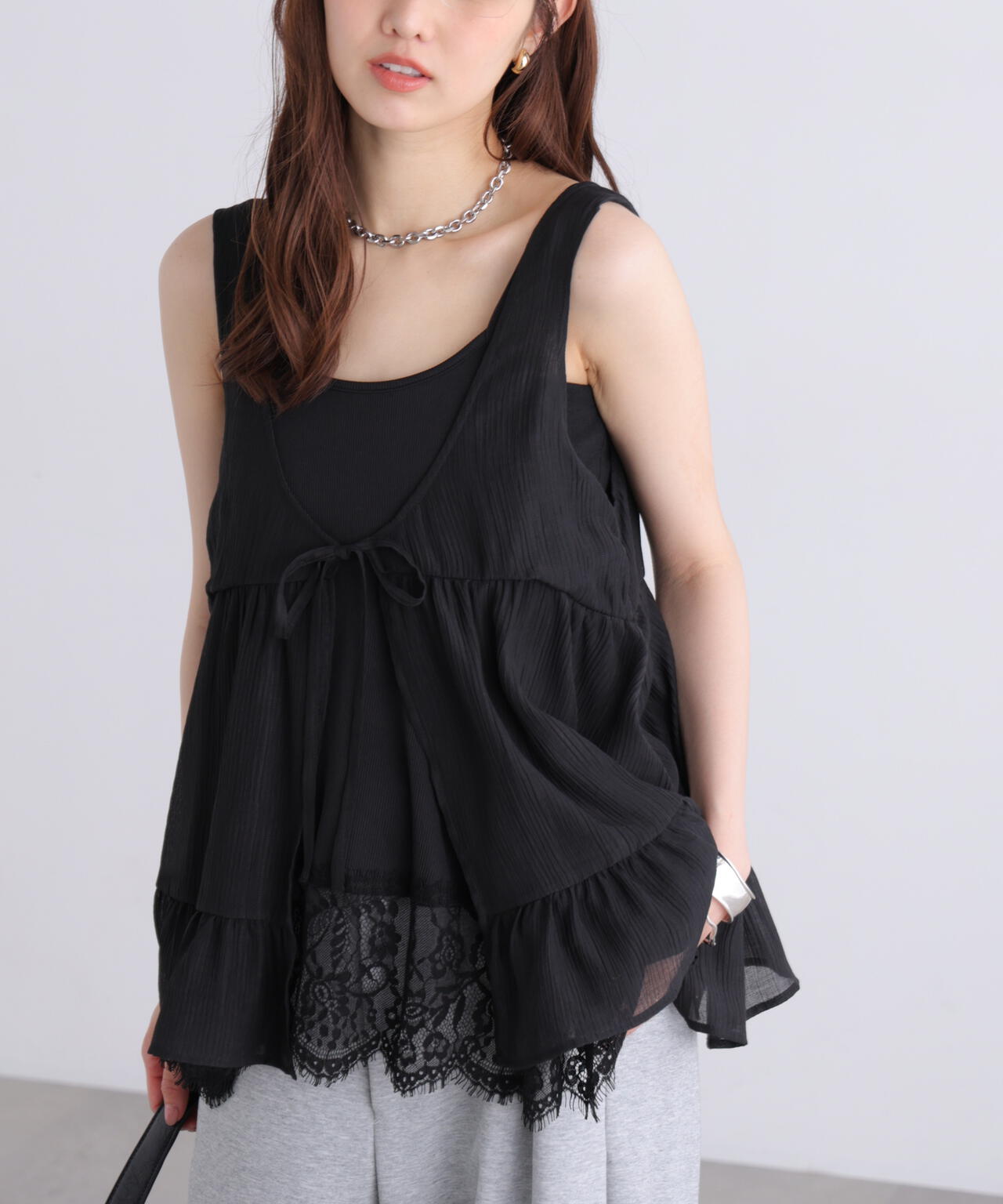 162cm 着用サイズ:FR