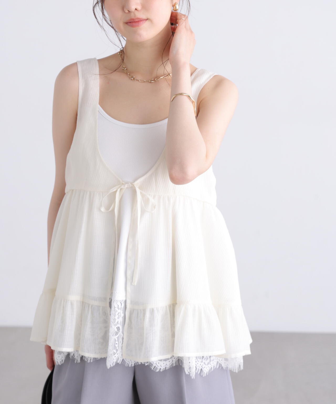 162cm 着用サイズ:FR