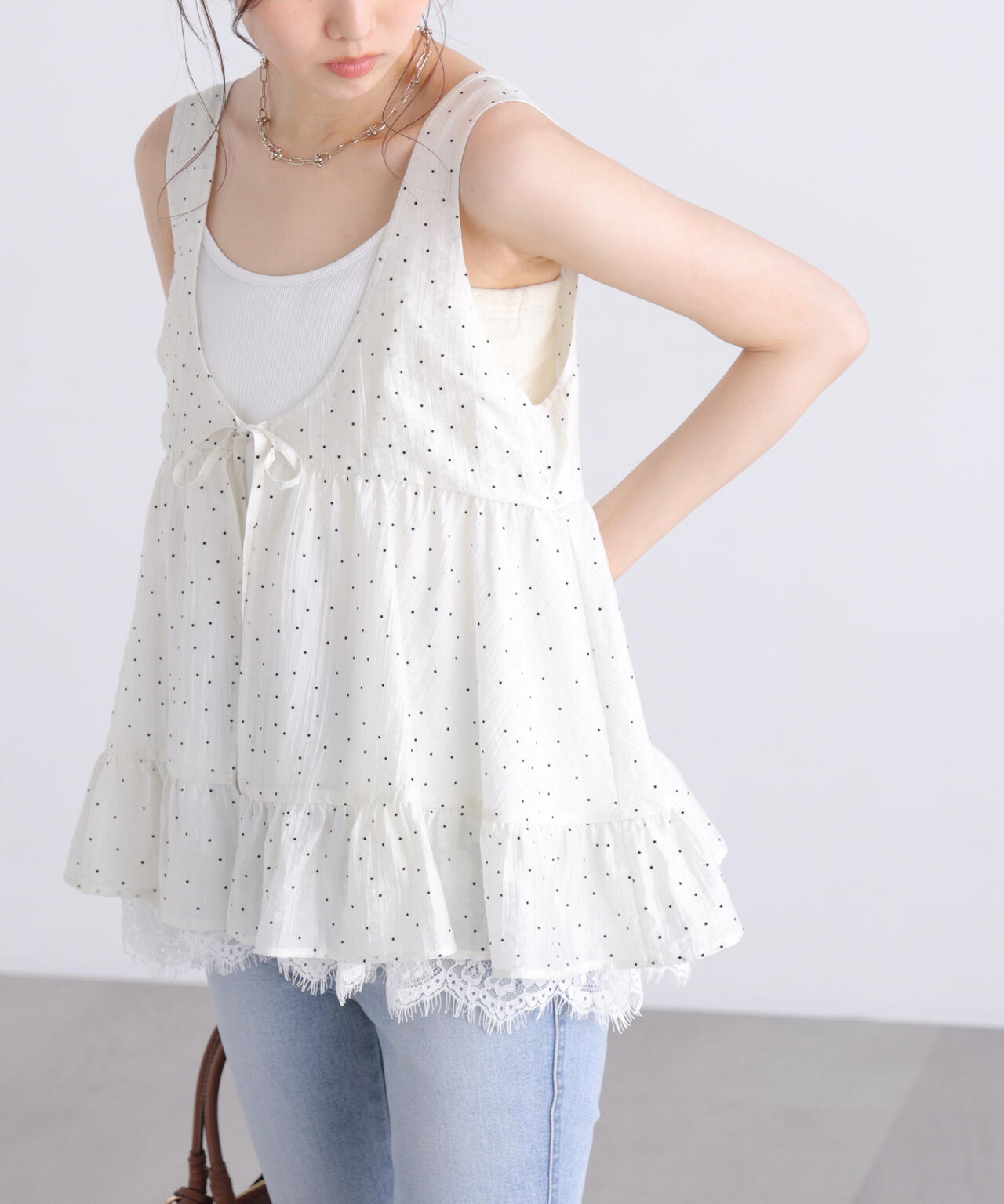 162cm 着用サイズ:FR