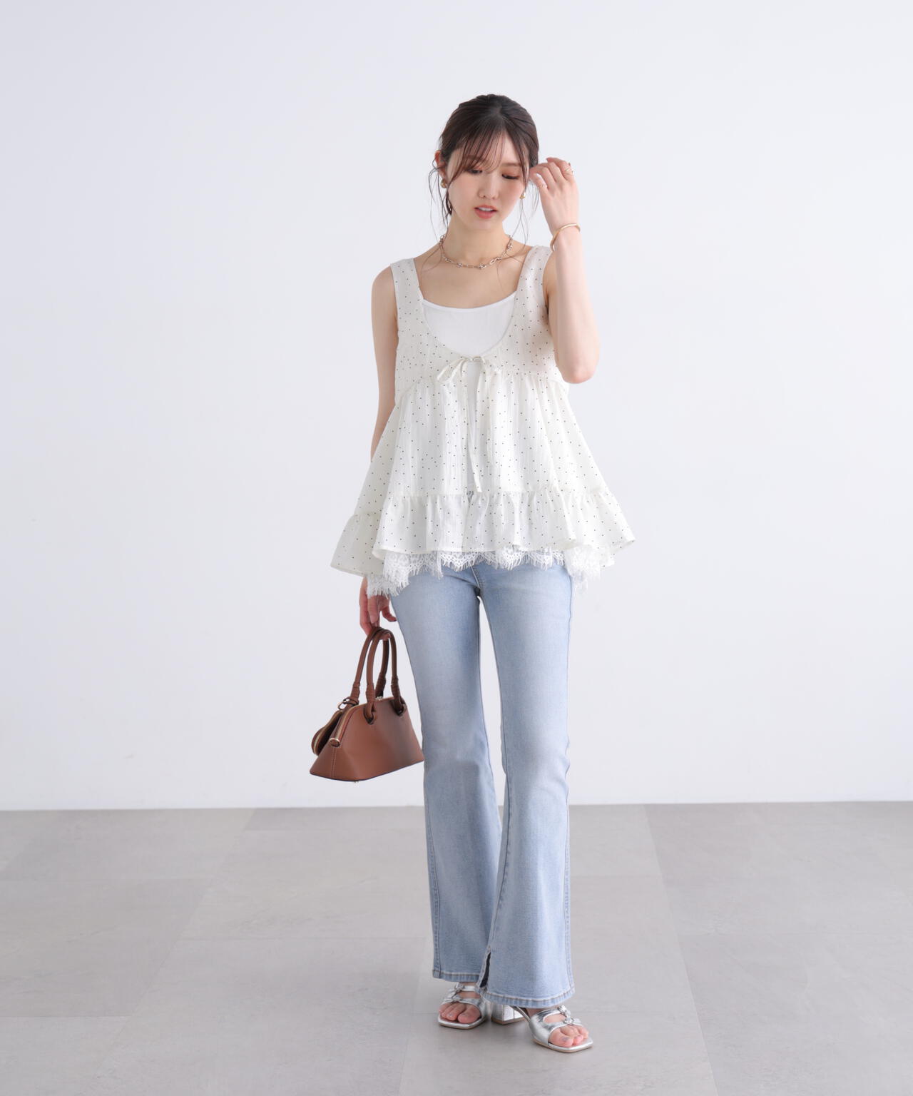 162cm 着用サイズ:FR
