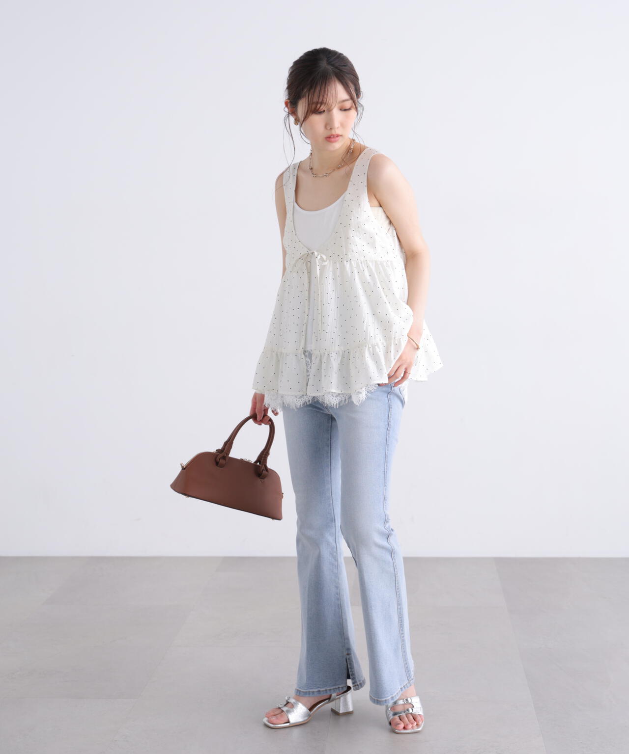 162cm 着用サイズ:FR