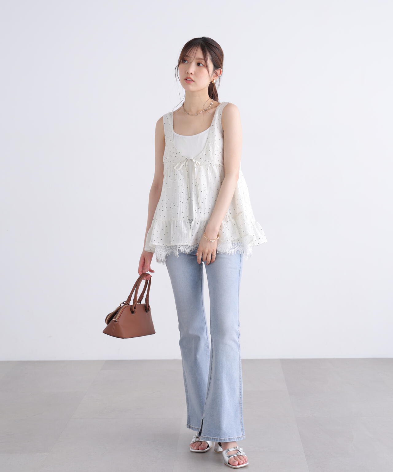 162cm 着用サイズ:FR