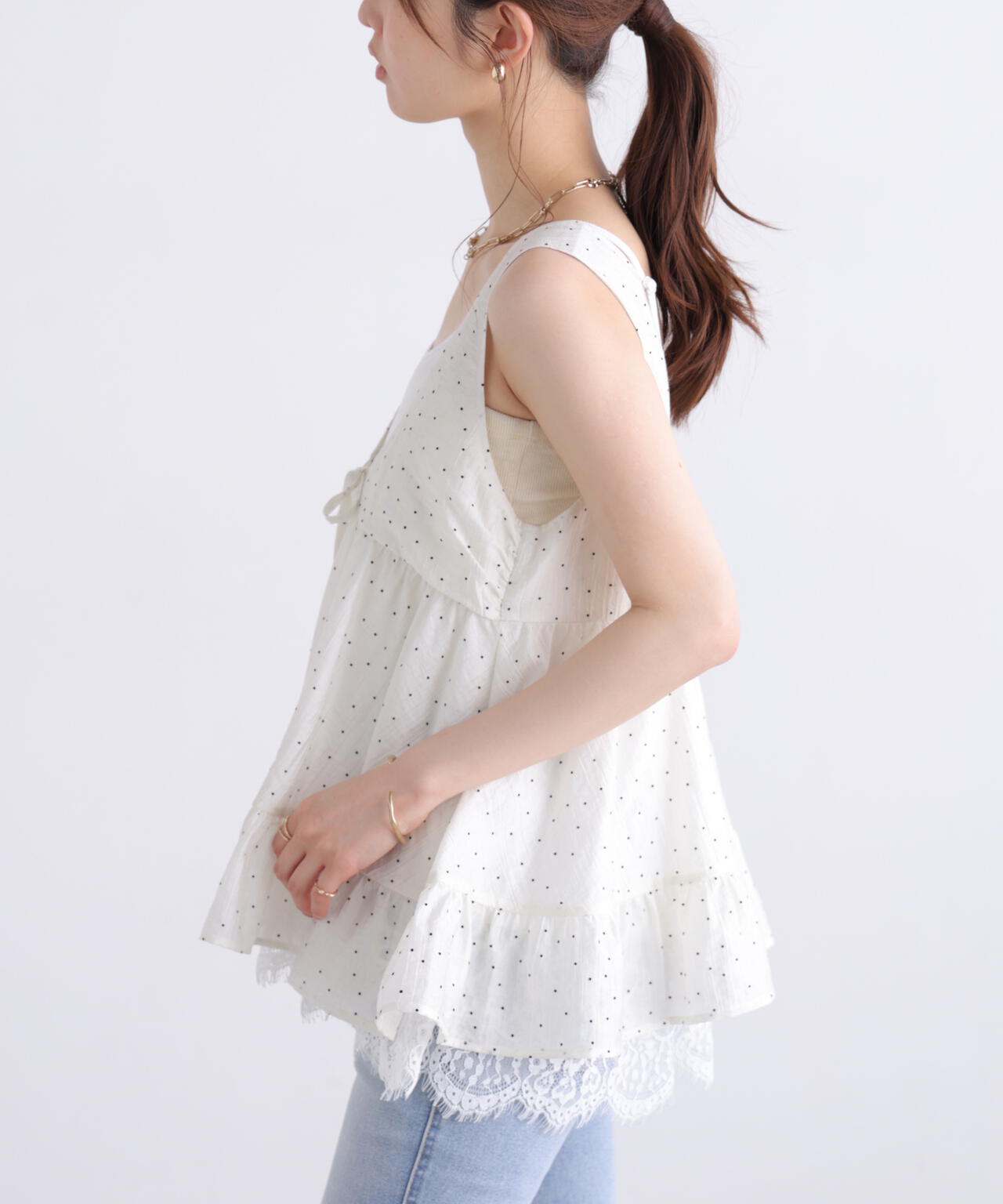 162cm 着用サイズ:FR