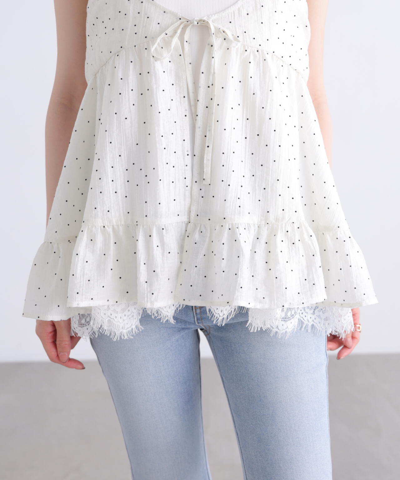 162cm 着用サイズ:FR
