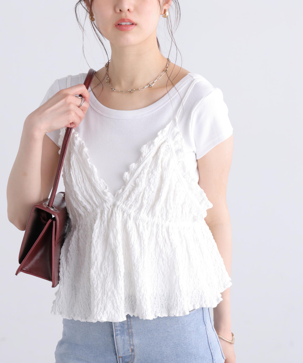 162cm 着用サイズ:FR