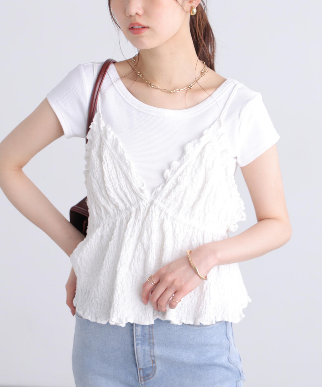 162cm 着用サイズ:FR