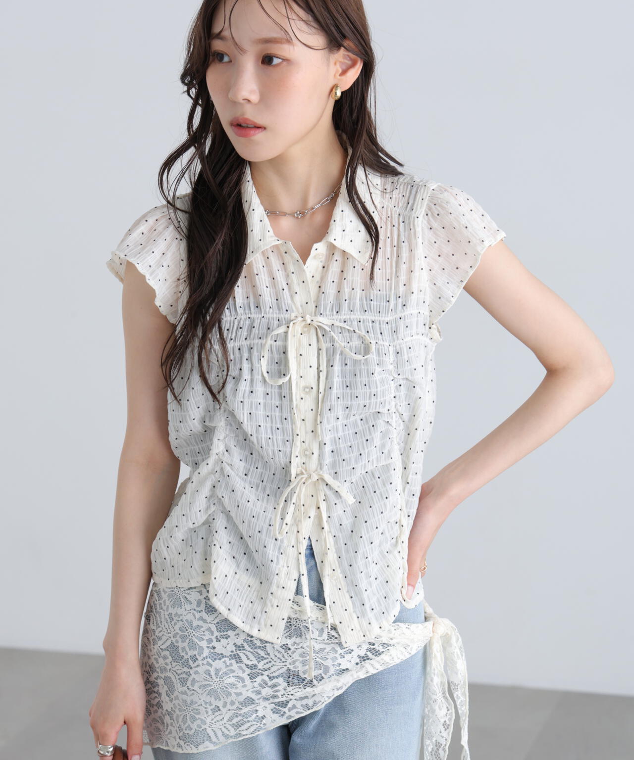 164cm 着用サイズ:FR