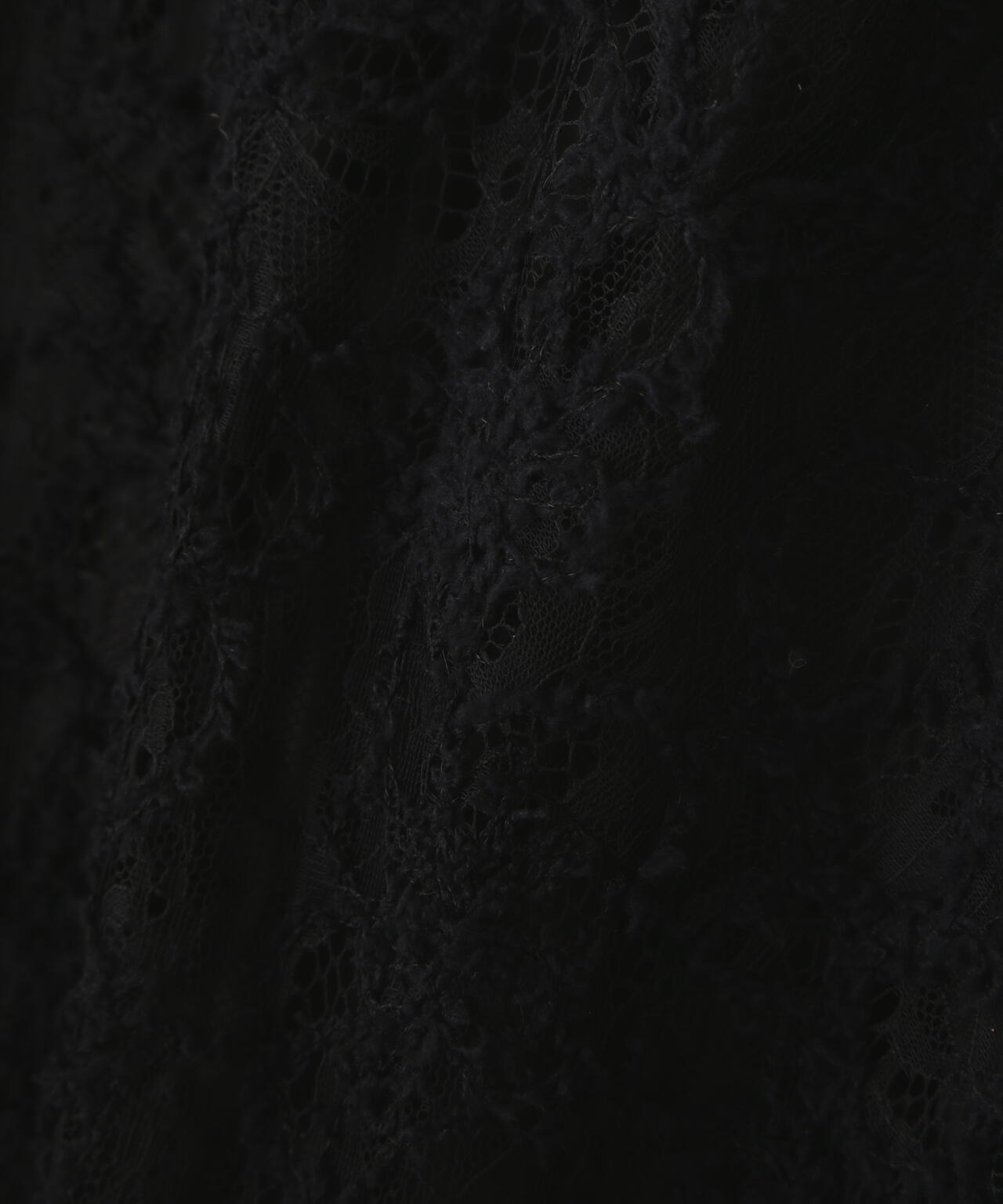 2wayモールレースパネルフレアスカート