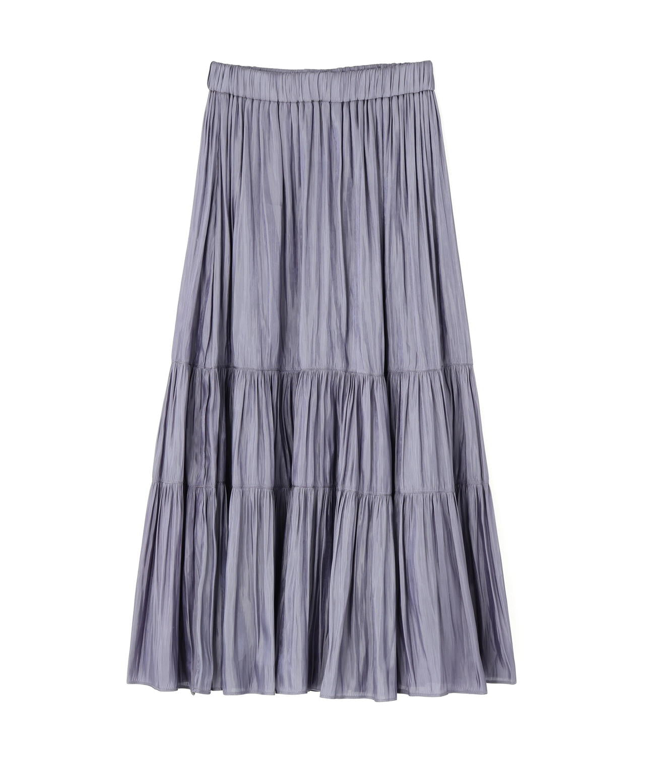 シャイニーティアードスカート