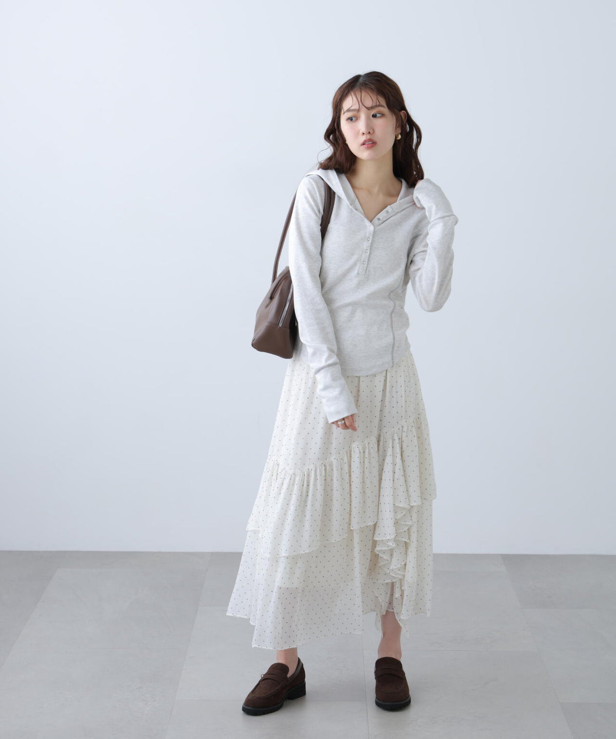 アソートイレヘムフリルスカート