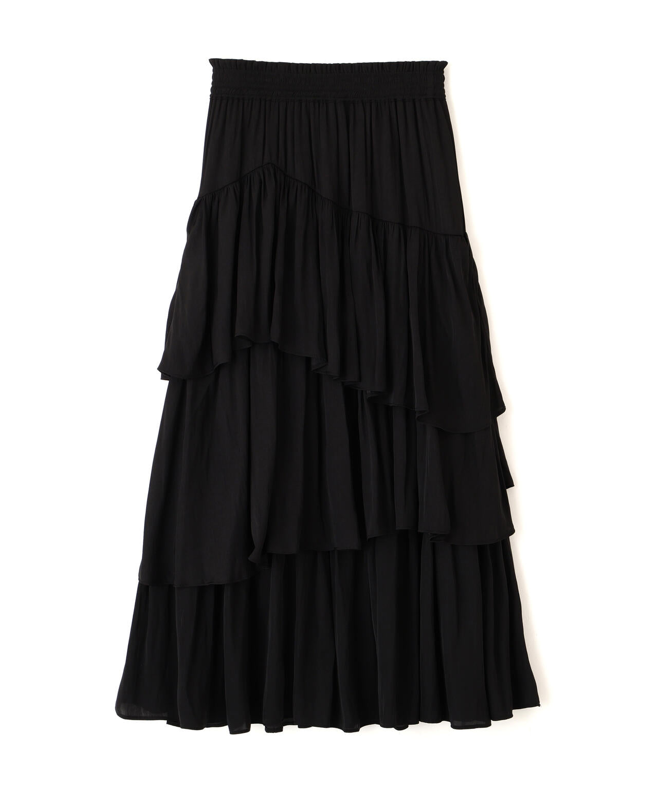 ラッフルティアードスカート