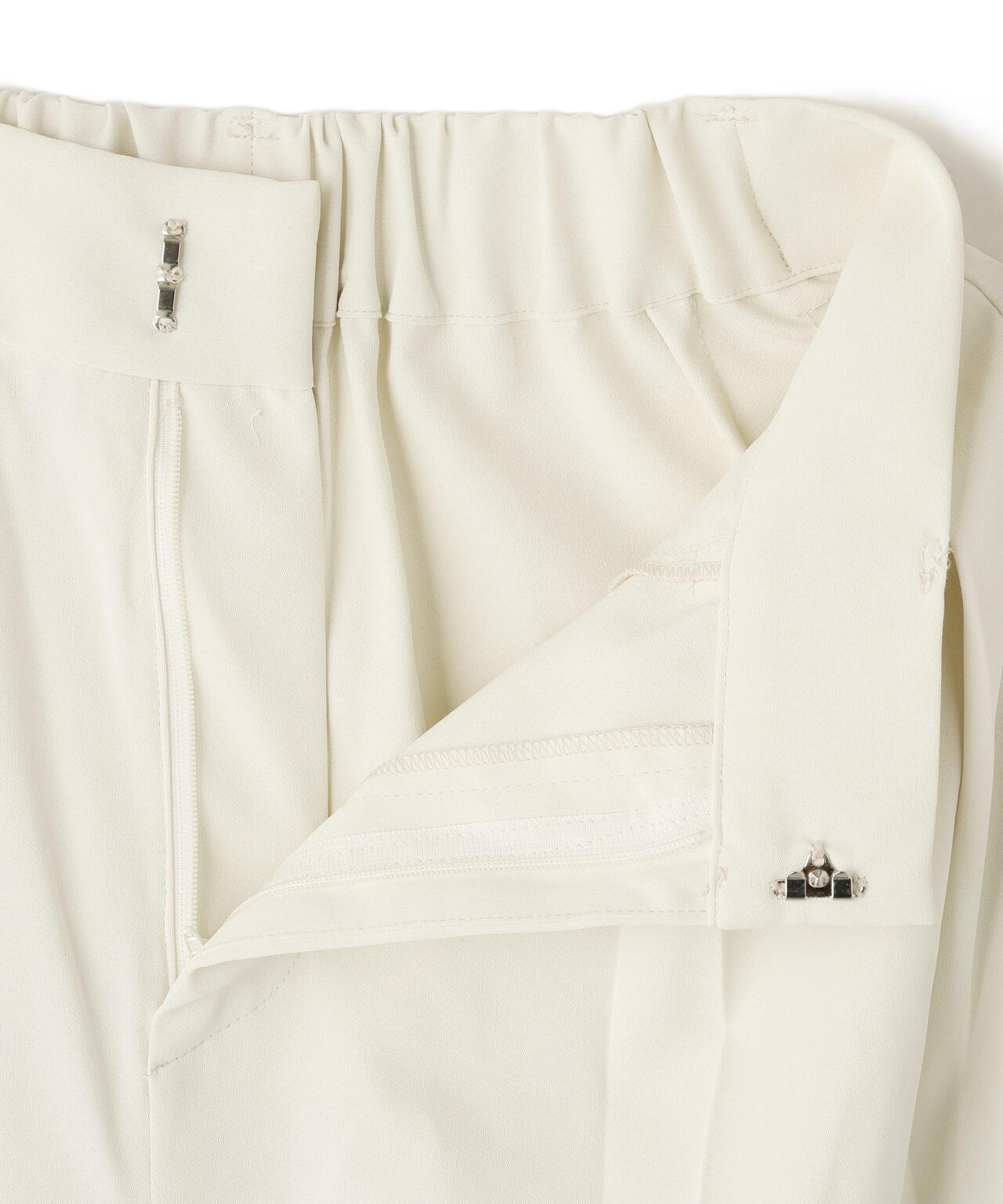 【はかな企画】【低身長向けXXSあり】2タックハイウエストスラックス〈MFM〉