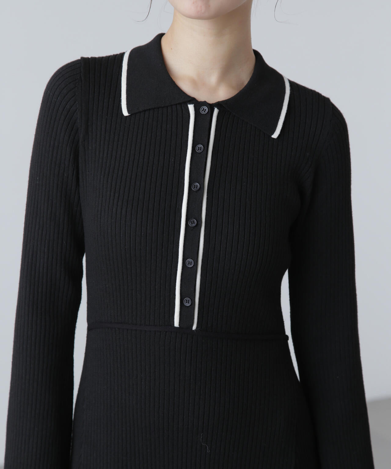 ポロニットワンピース