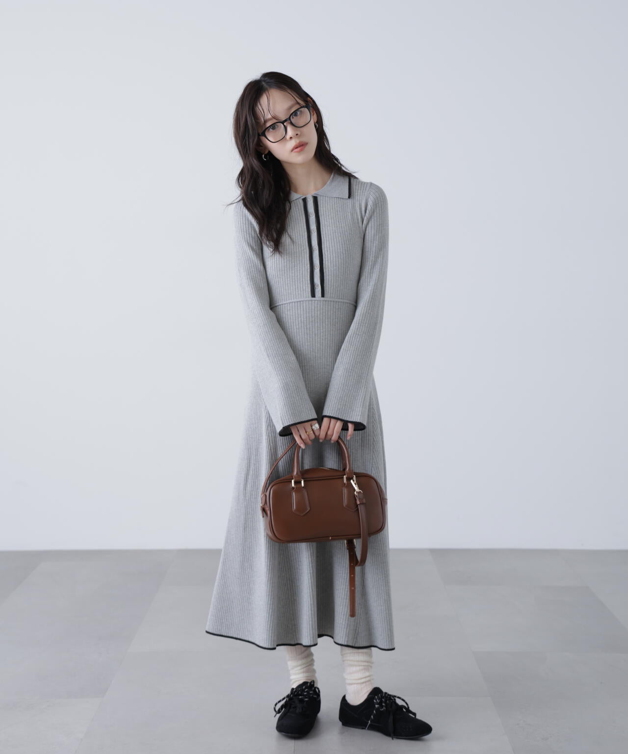 ポロニットワンピース