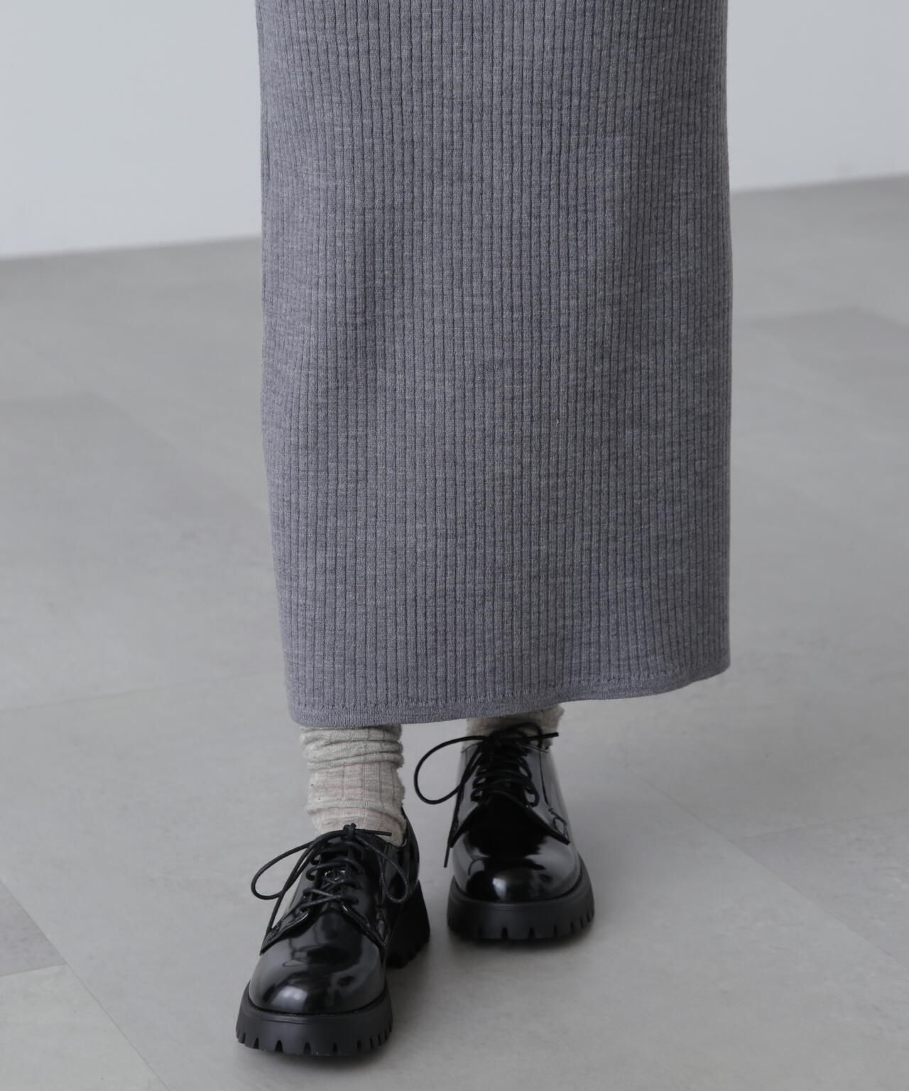 ドロストリブニットセットアップ