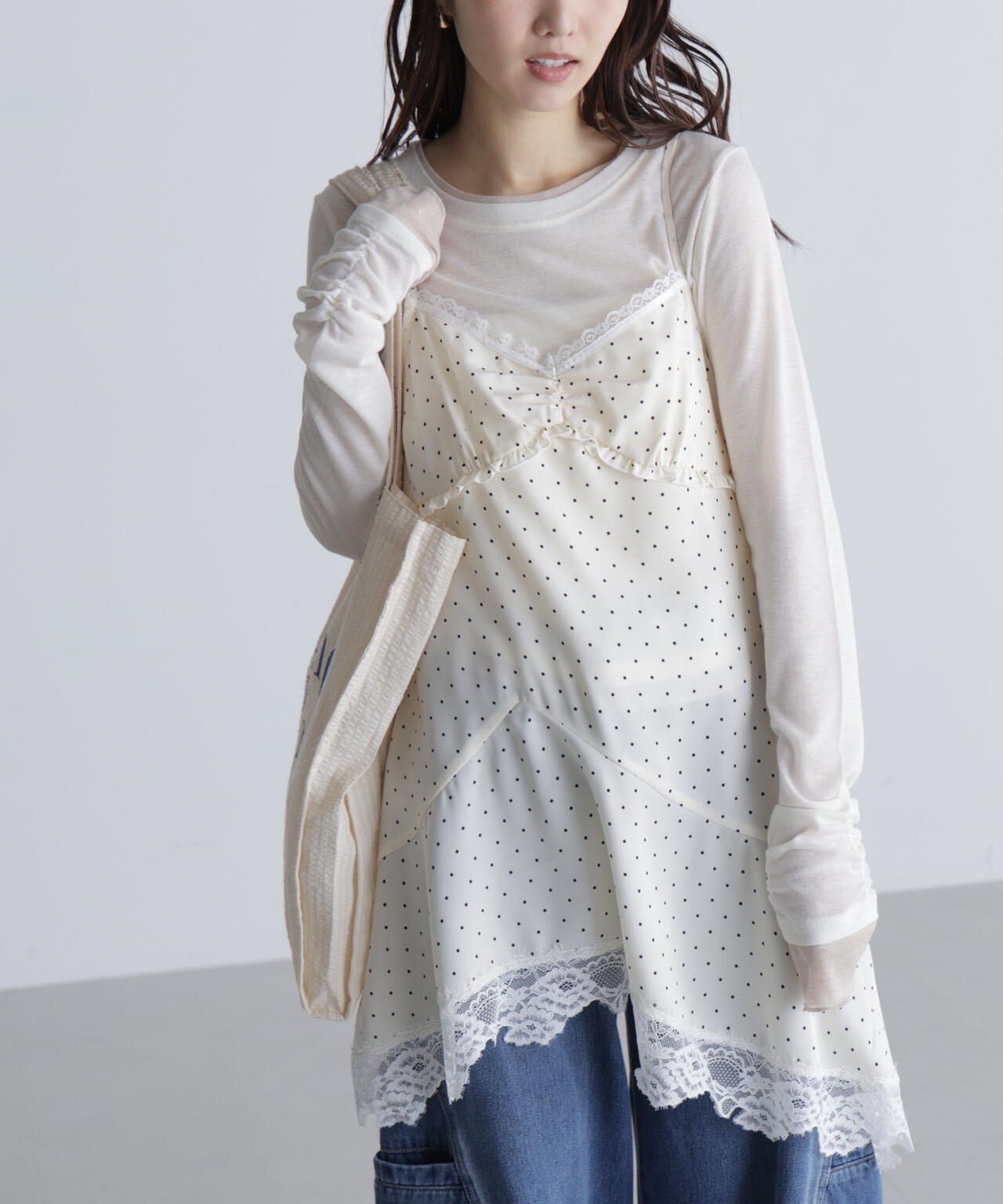 イレヘムキャミワンピース