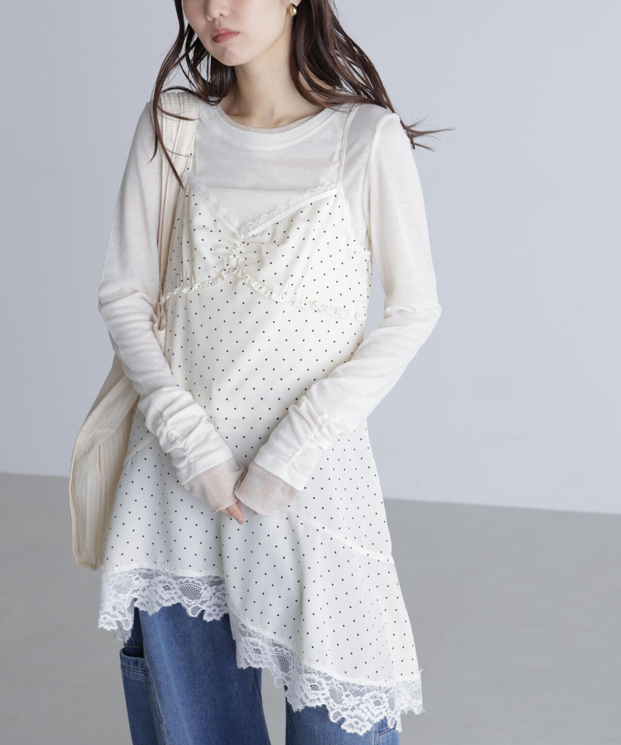 イレヘムキャミワンピース