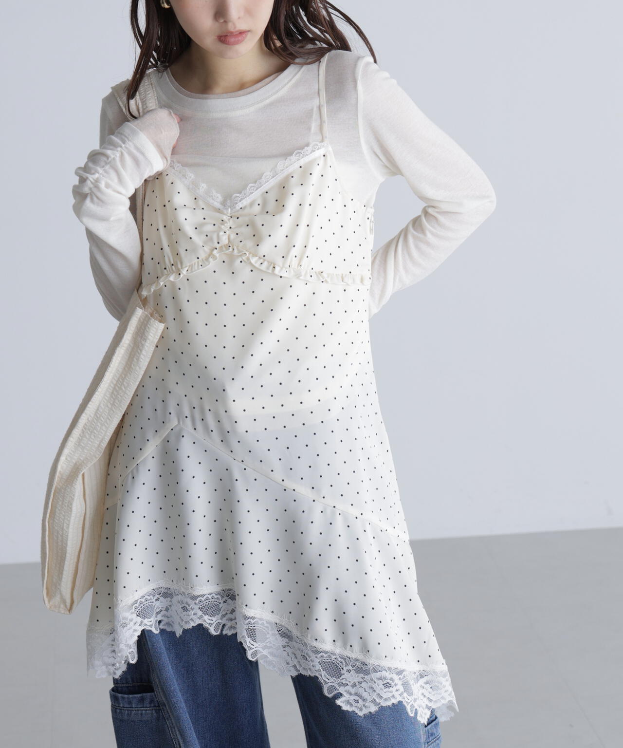 イレヘムキャミワンピース