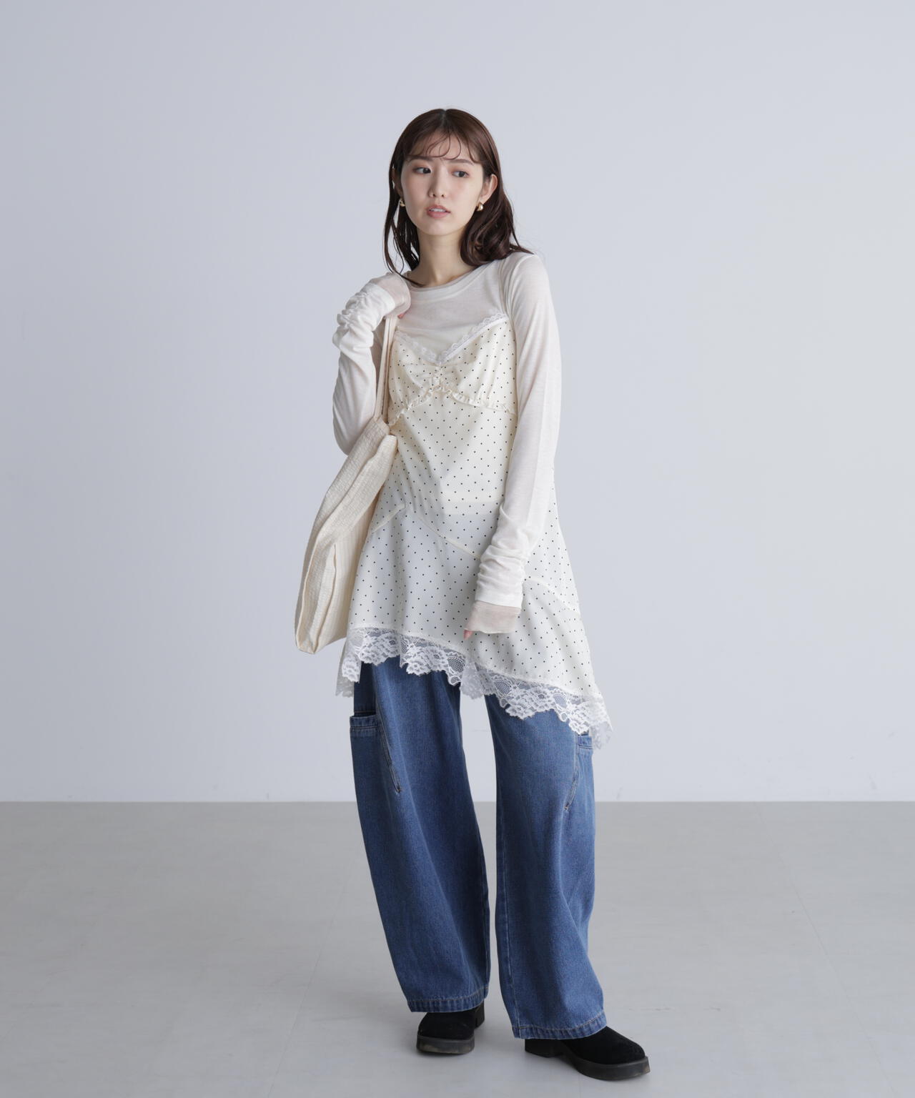 イレヘムキャミワンピース