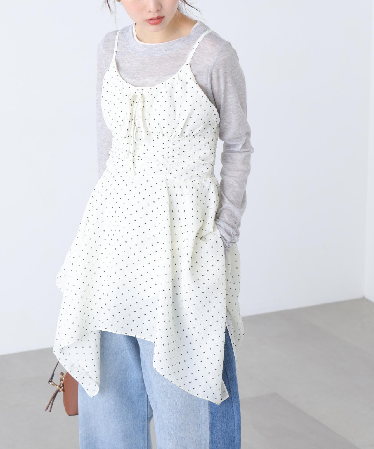 162cm 着用サイズ:FR