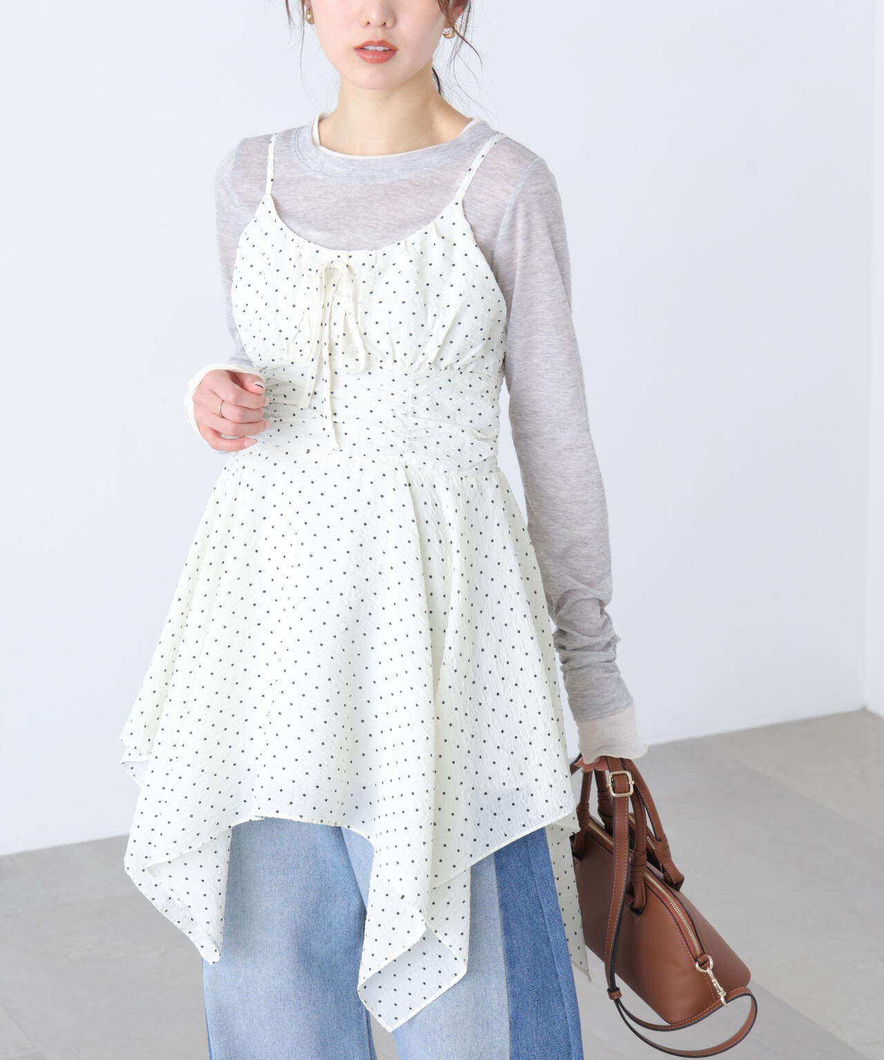 162cm 着用サイズ:FR