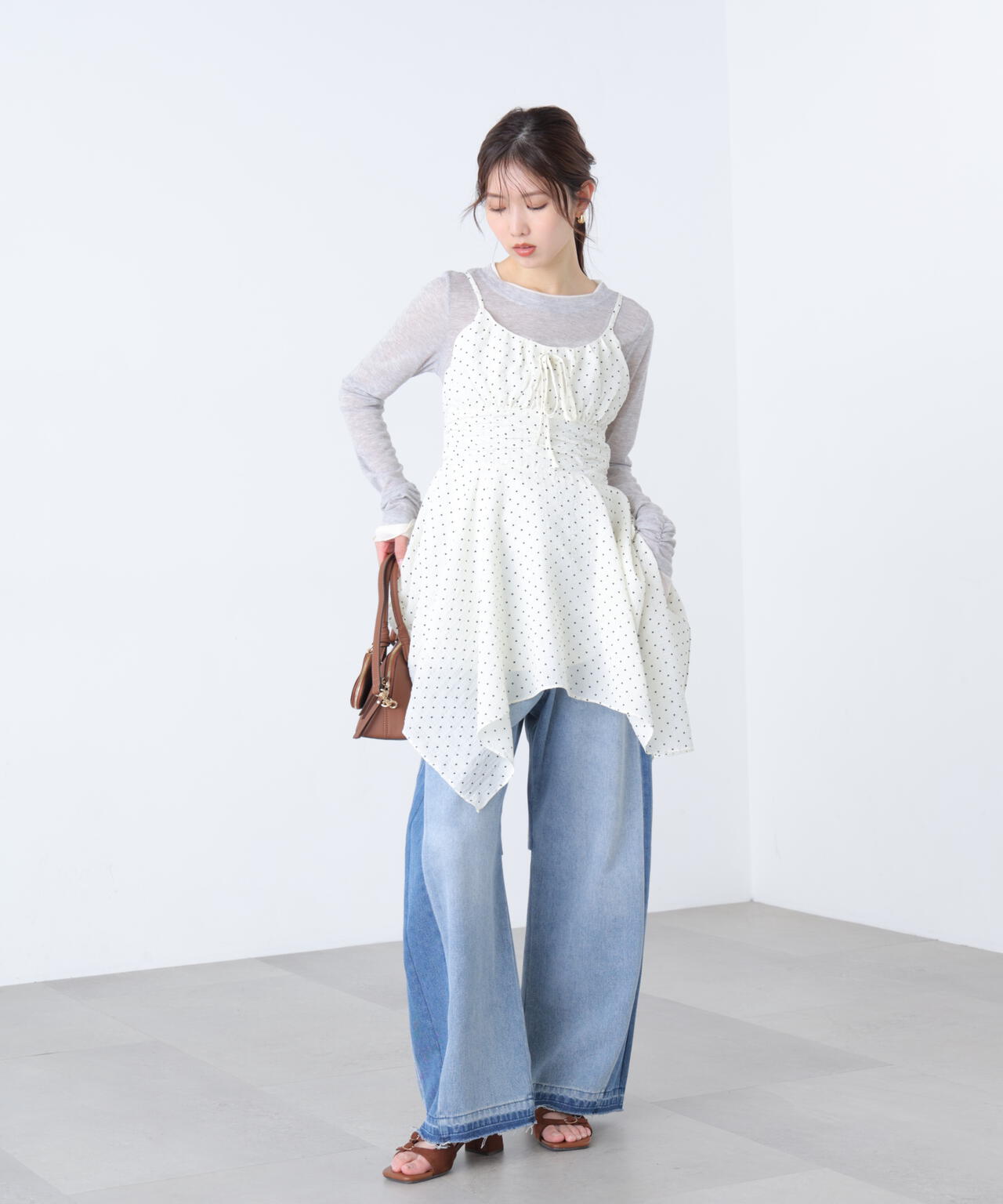 162cm 着用サイズ:FR