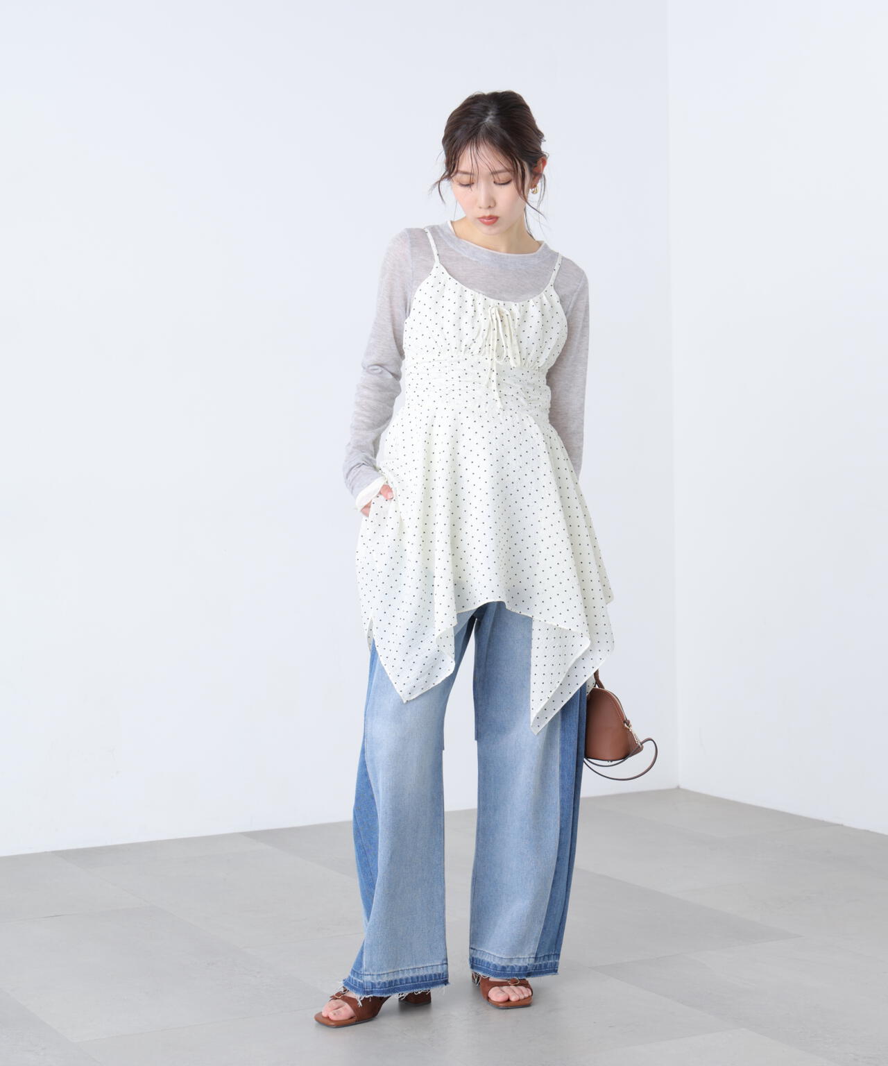 162cm 着用サイズ:FR