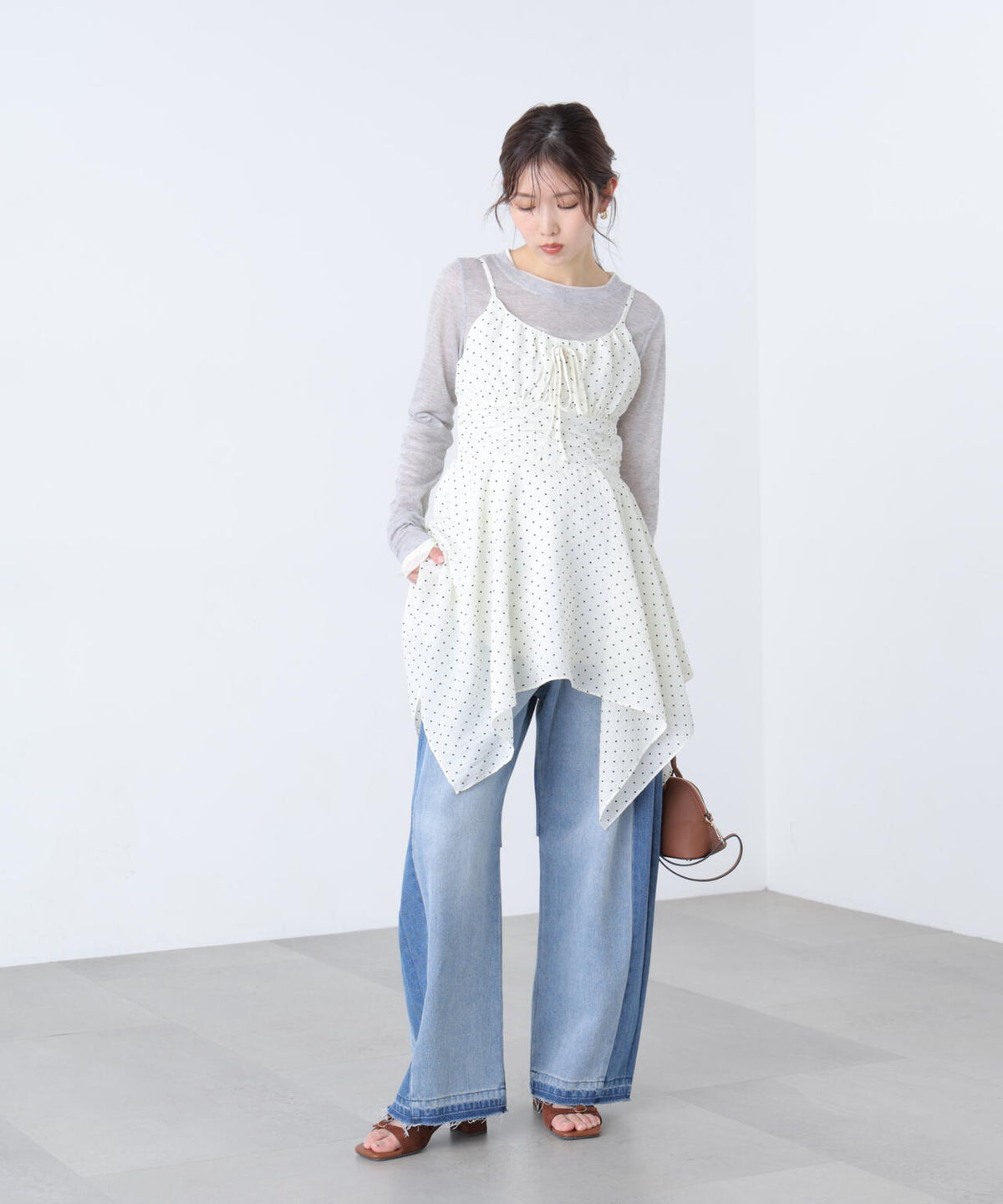 162cm 着用サイズ:FR