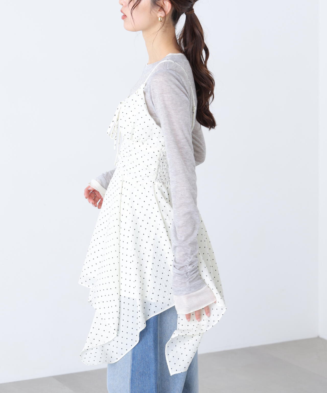 162cm 着用サイズ:FR