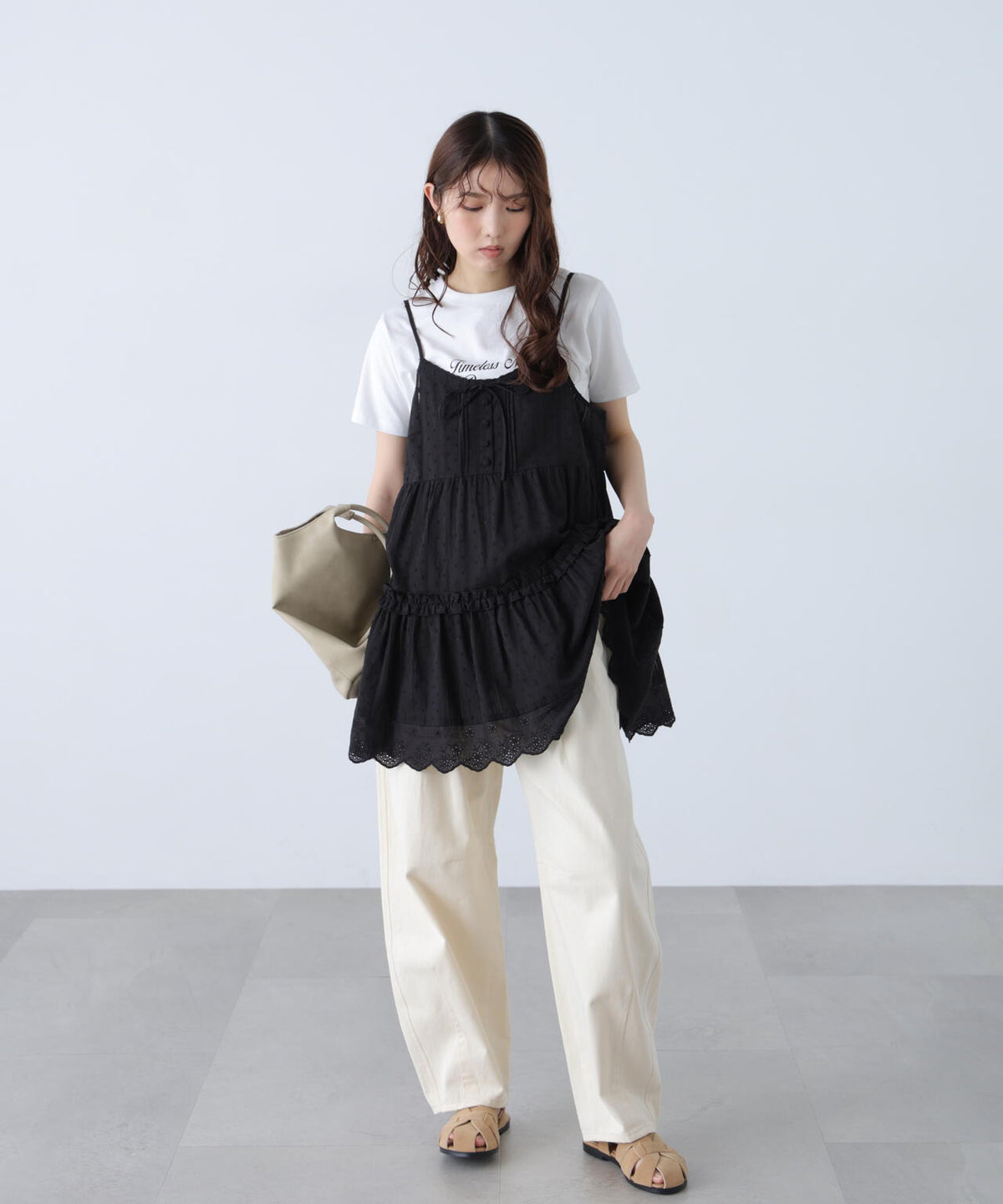 162cm 着用サイズ:FR