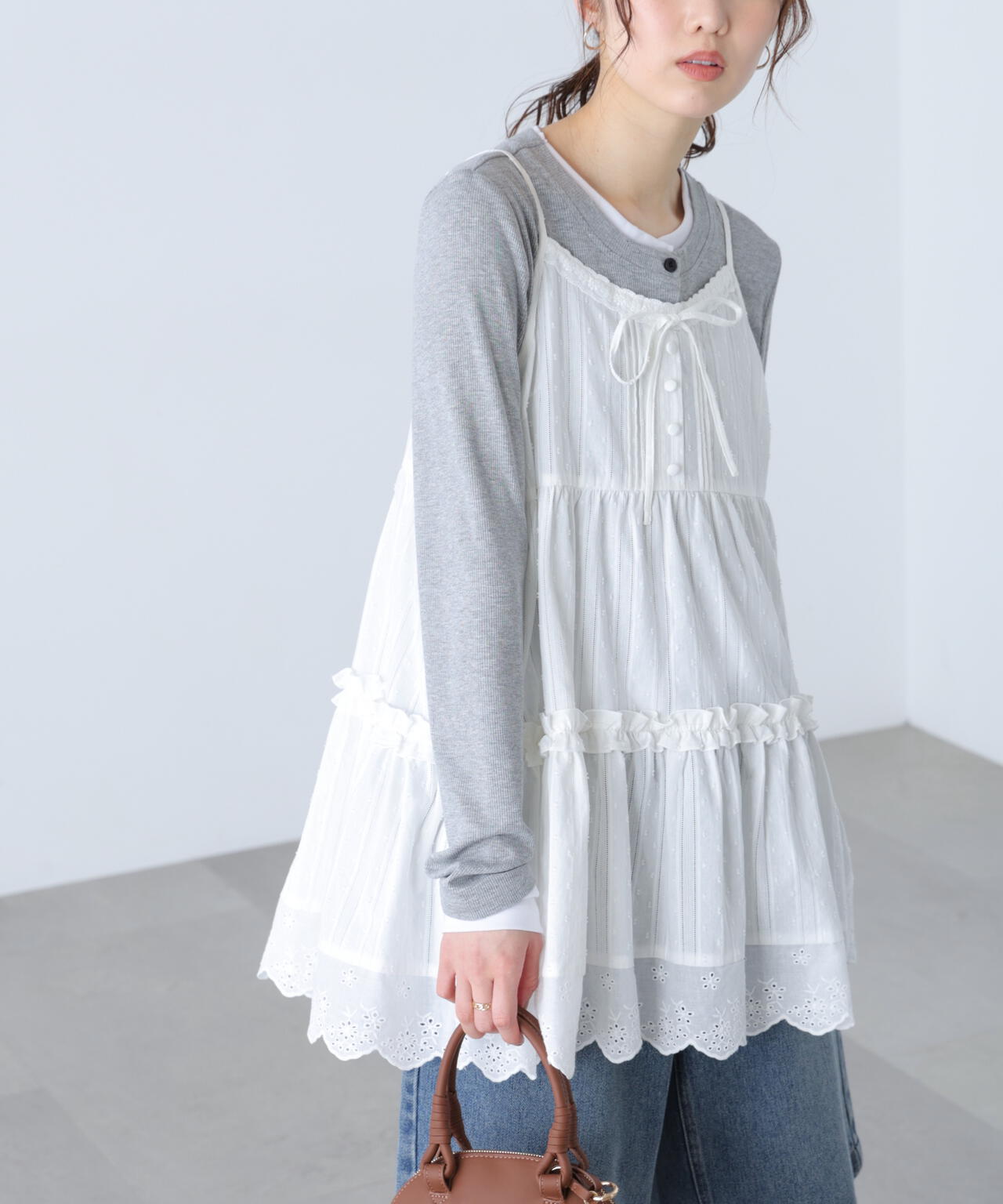 162cm 着用サイズ:FR
