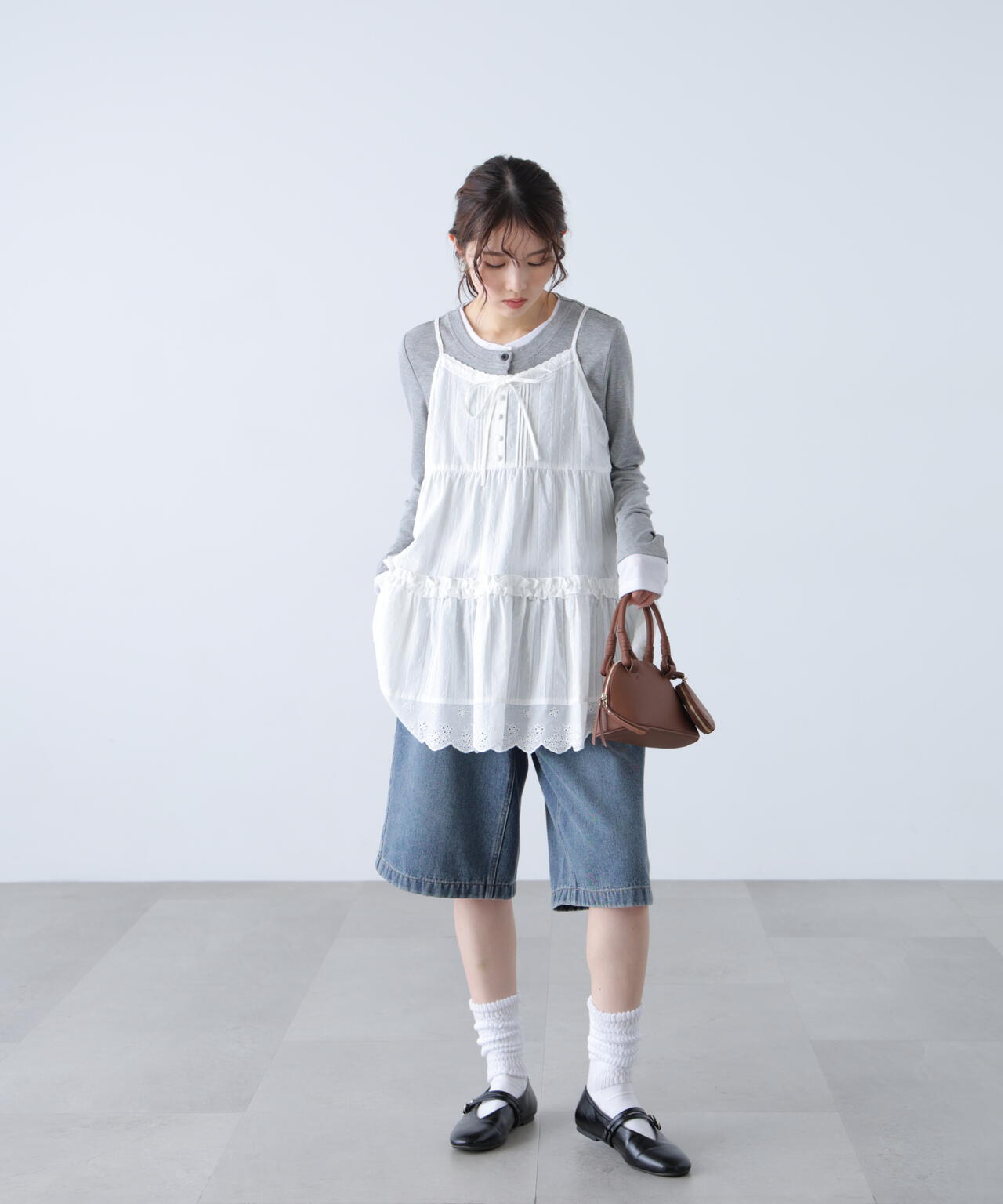 162cm 着用サイズ:FR
