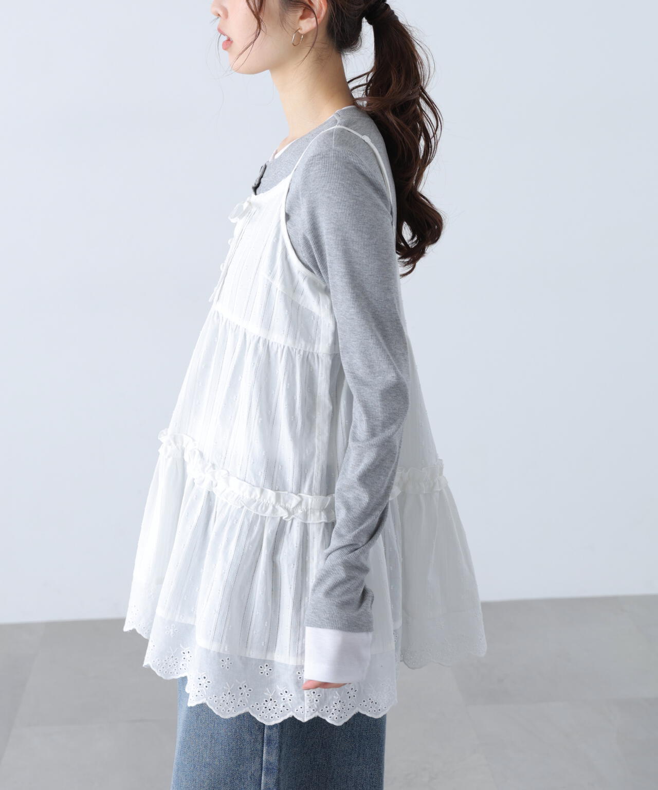 162cm 着用サイズ:FR