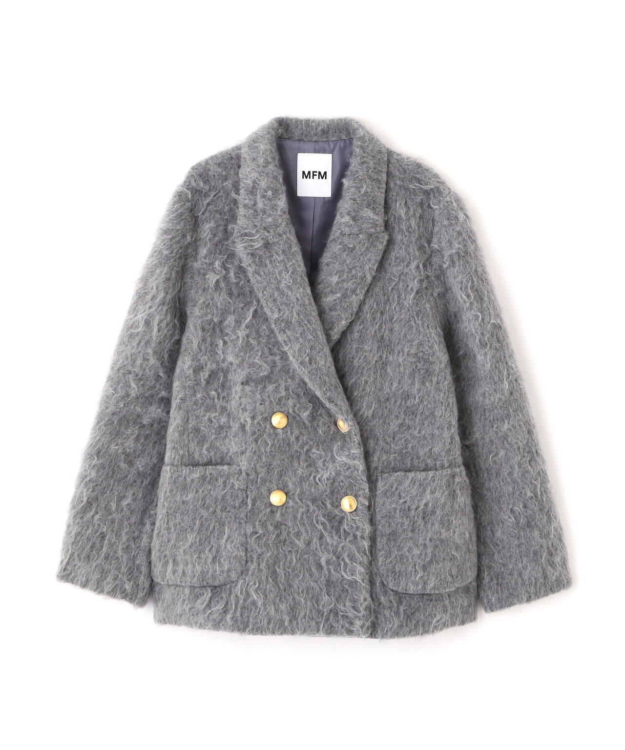 【MFM】シャギーダブルジャケット