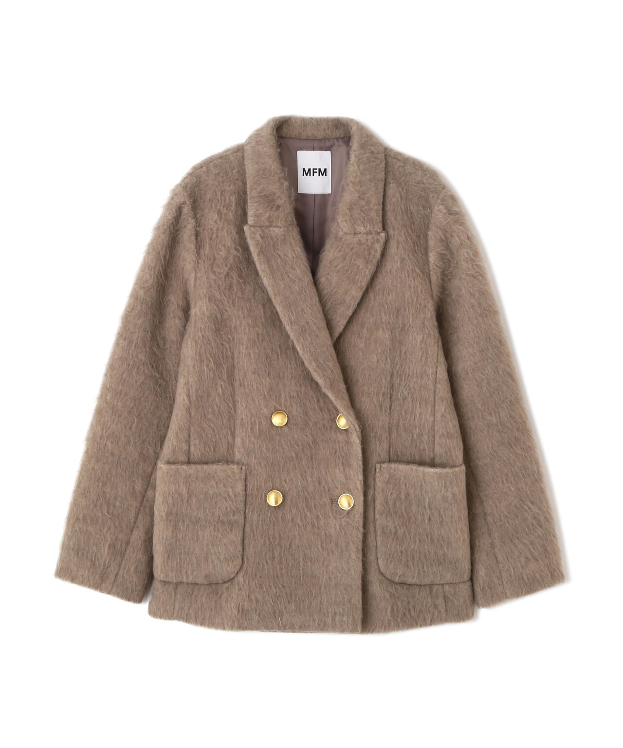 【MFM】シャギーダブルジャケット