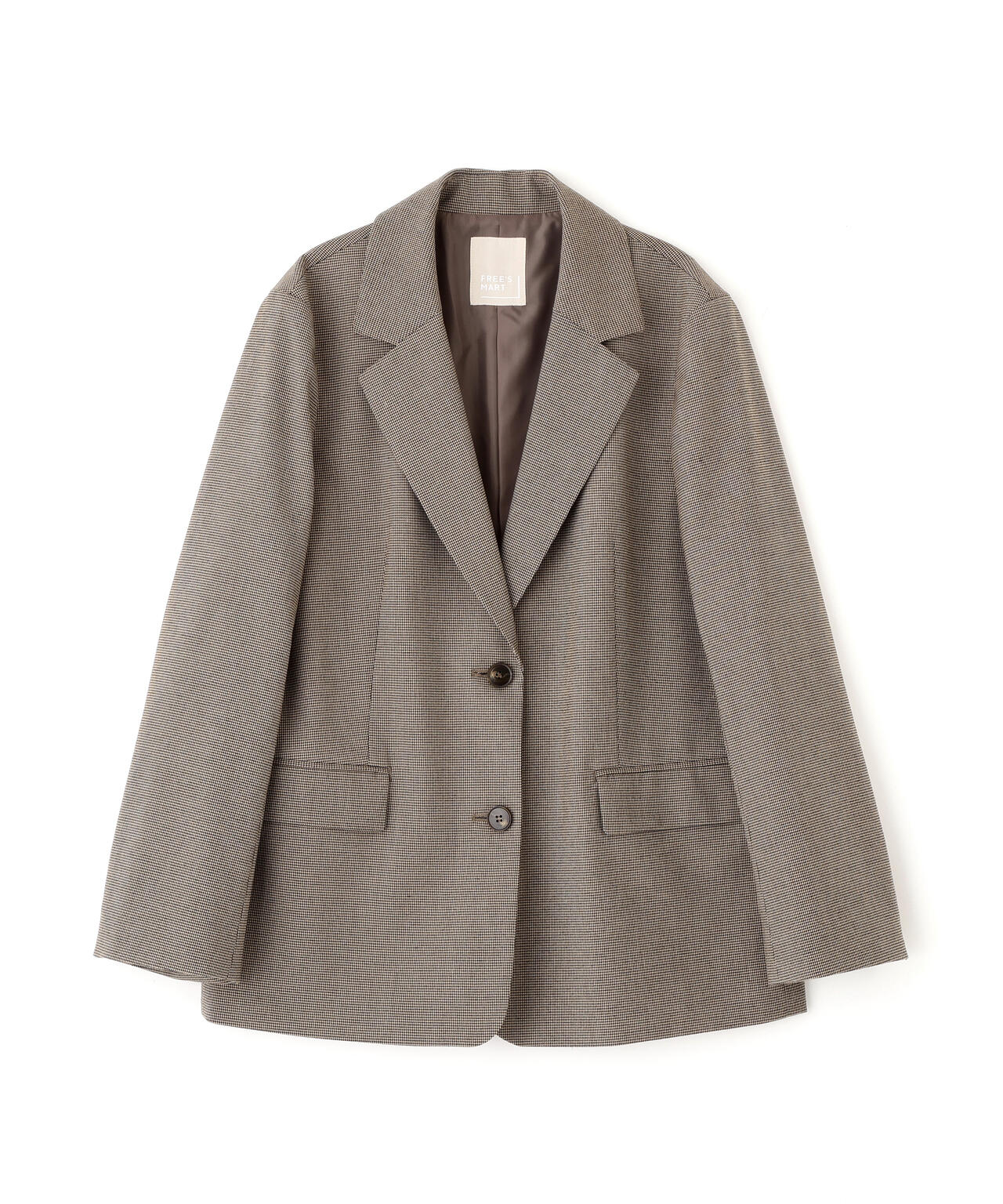 〈セットアップ対応〉オーバーサイズシングルジャケット