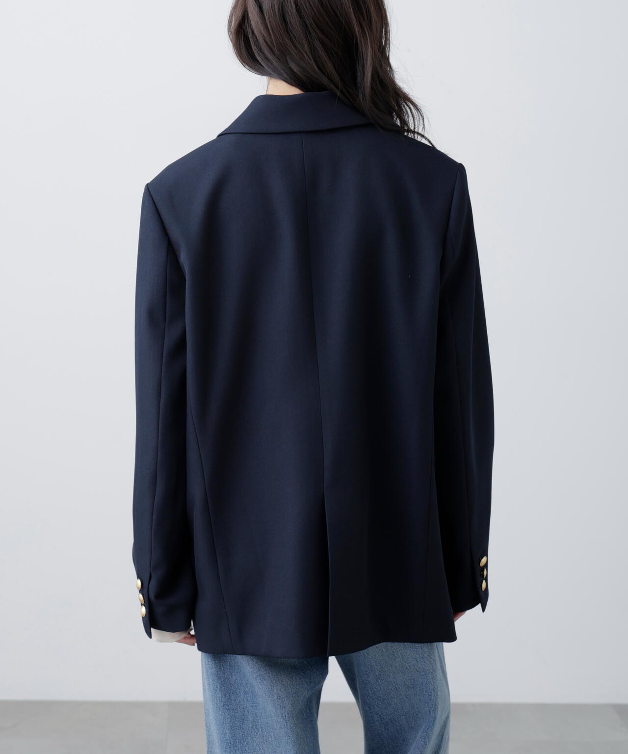 〈セットアップ対応〉オーバーサイズシングルジャケット