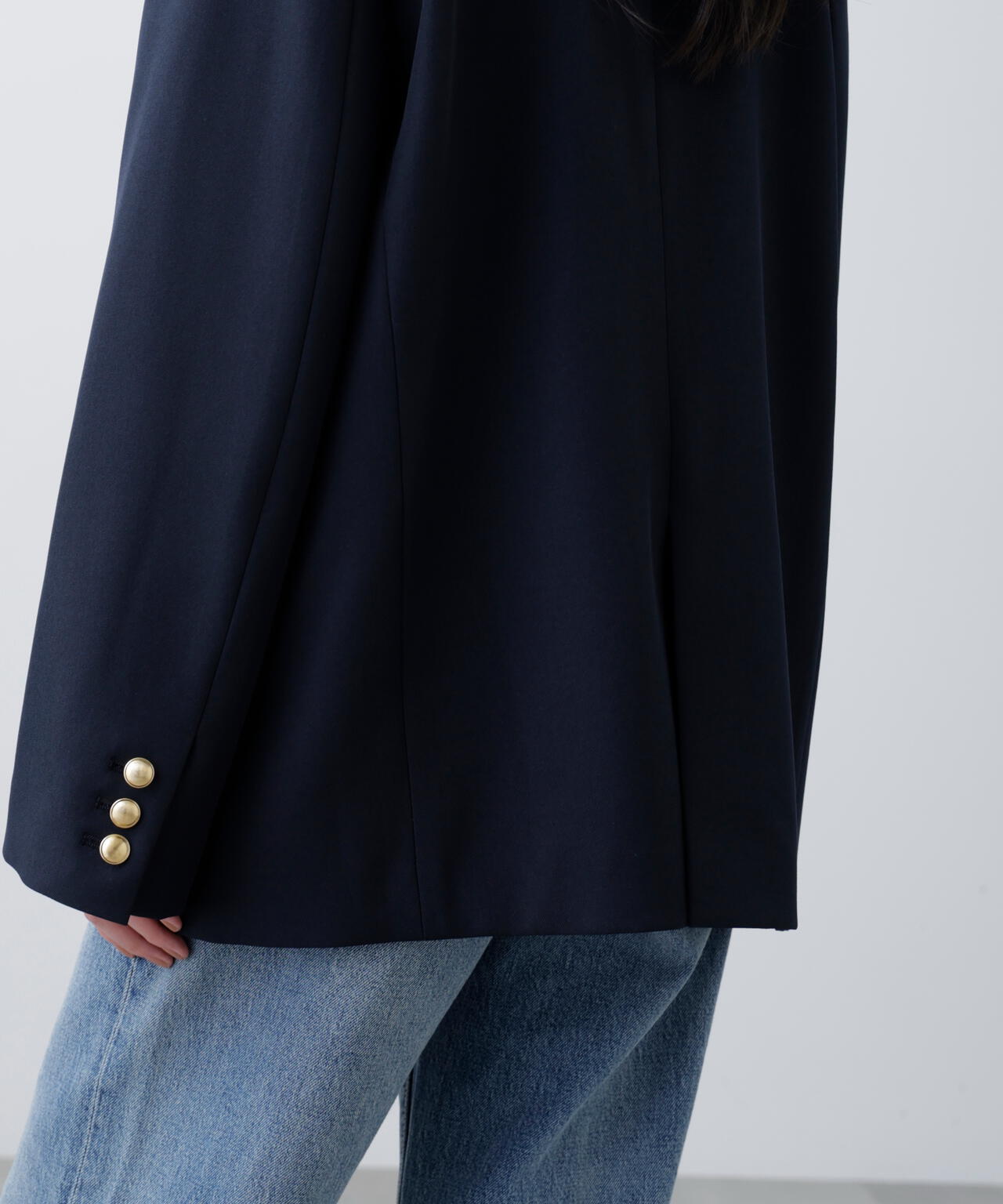 〈セットアップ対応〉オーバーサイズシングルジャケット