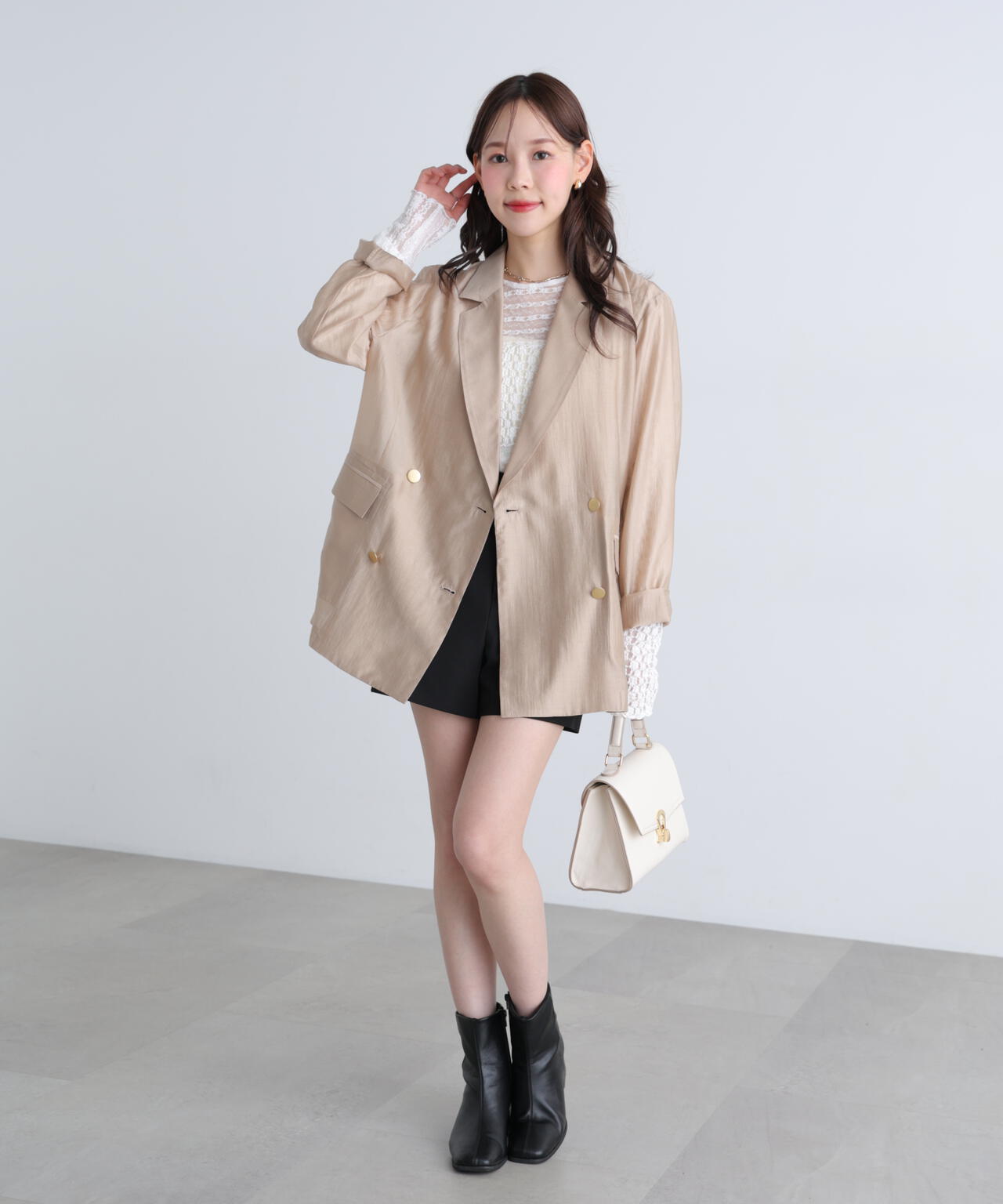 164cm 着用サイズ:FR