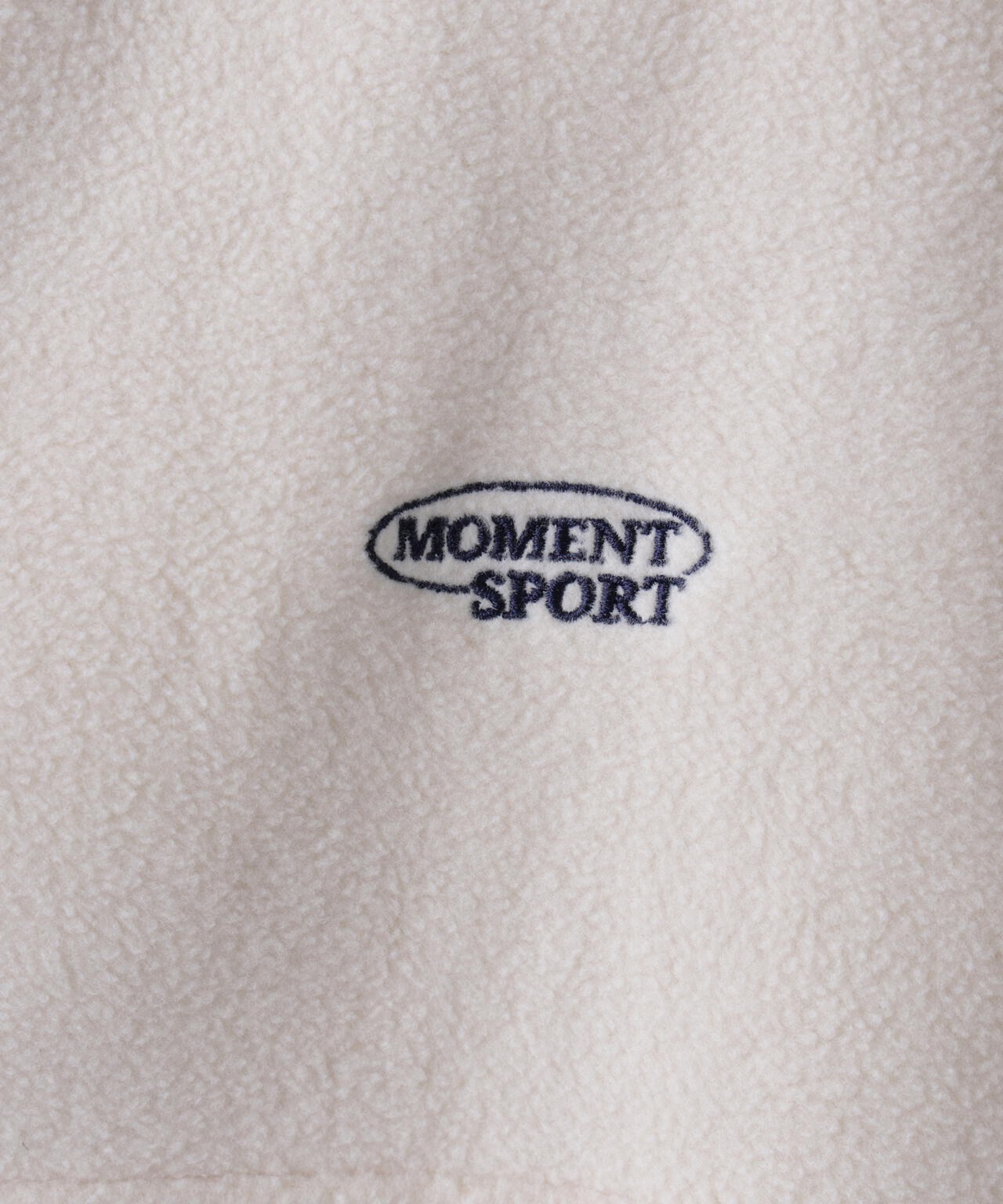 フリースハーフジッププルオーバー