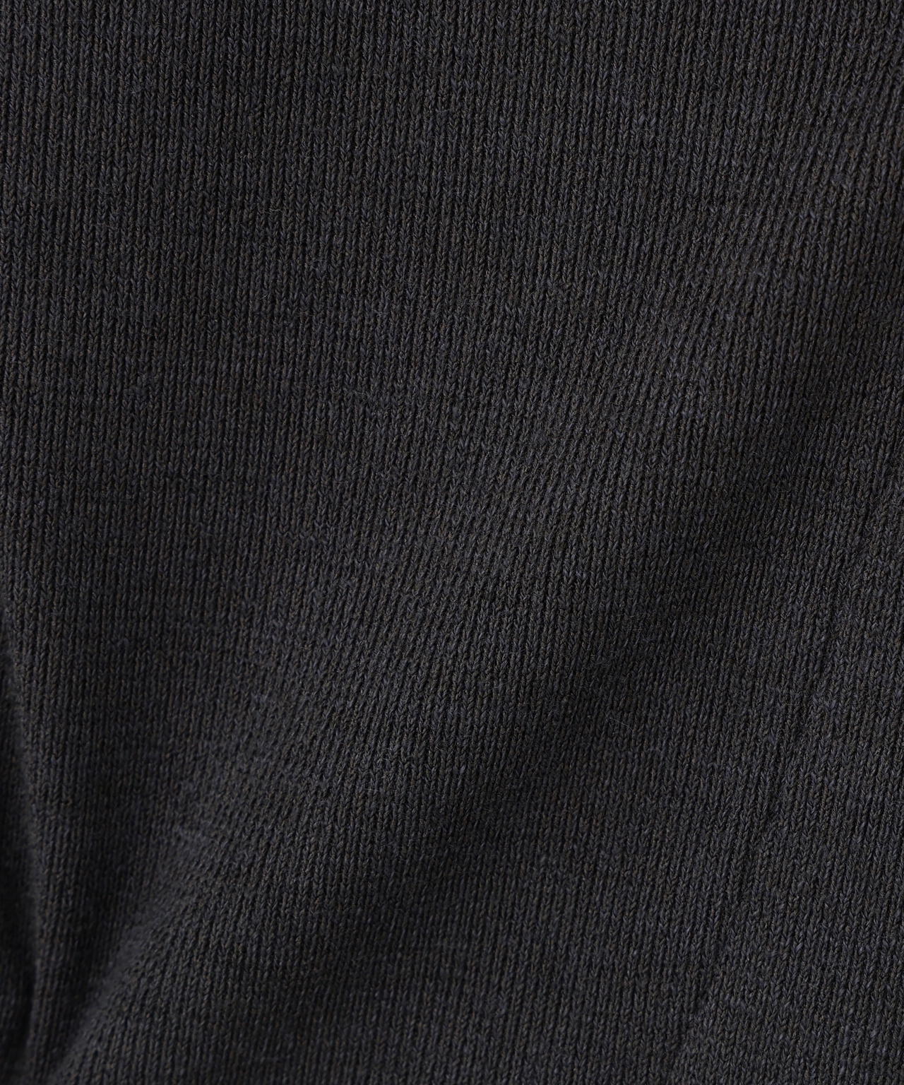 レースアップレイヤード長袖カットソー