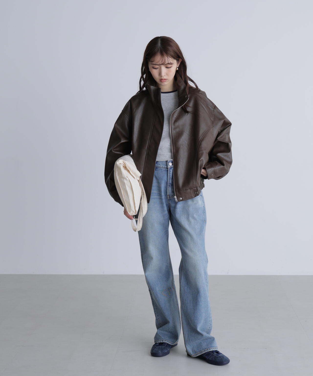 ラグラン長袖カットソー